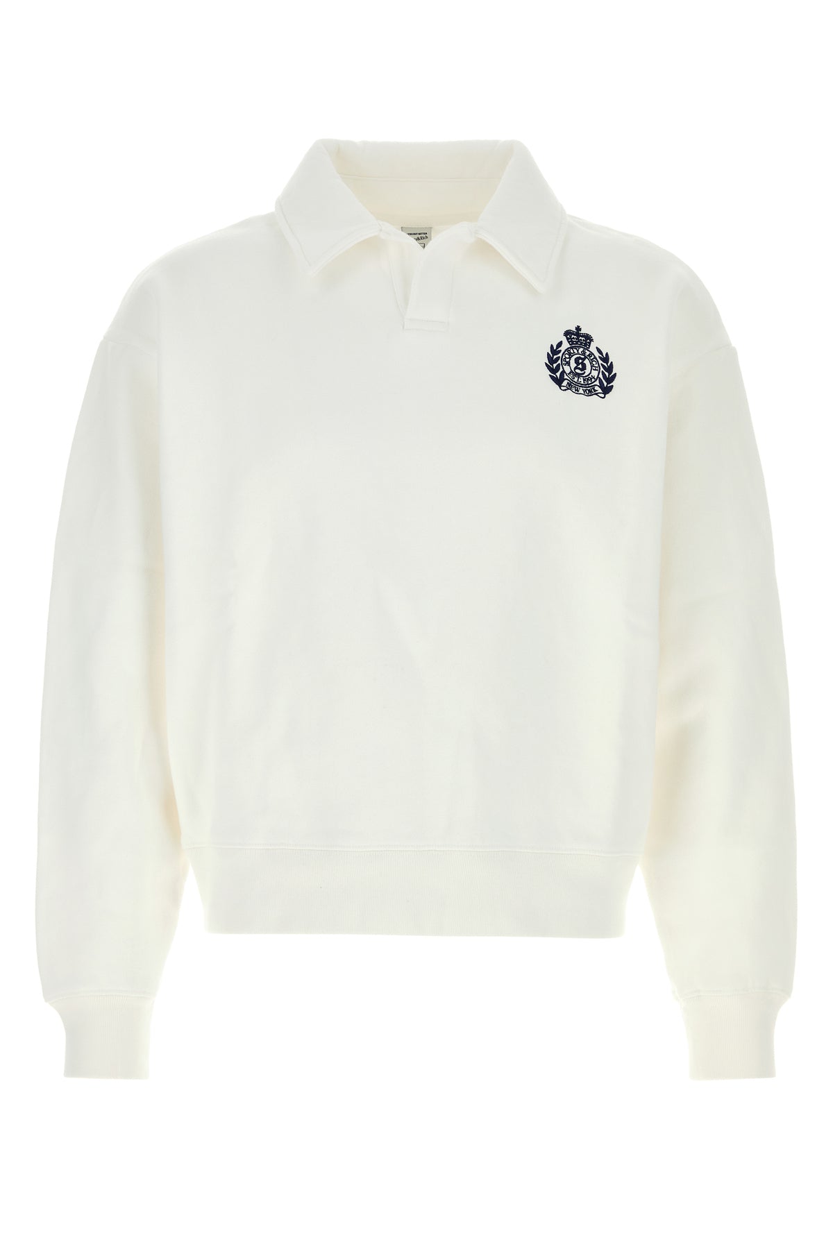 SPORTY & RICH Polo in cotone bianco