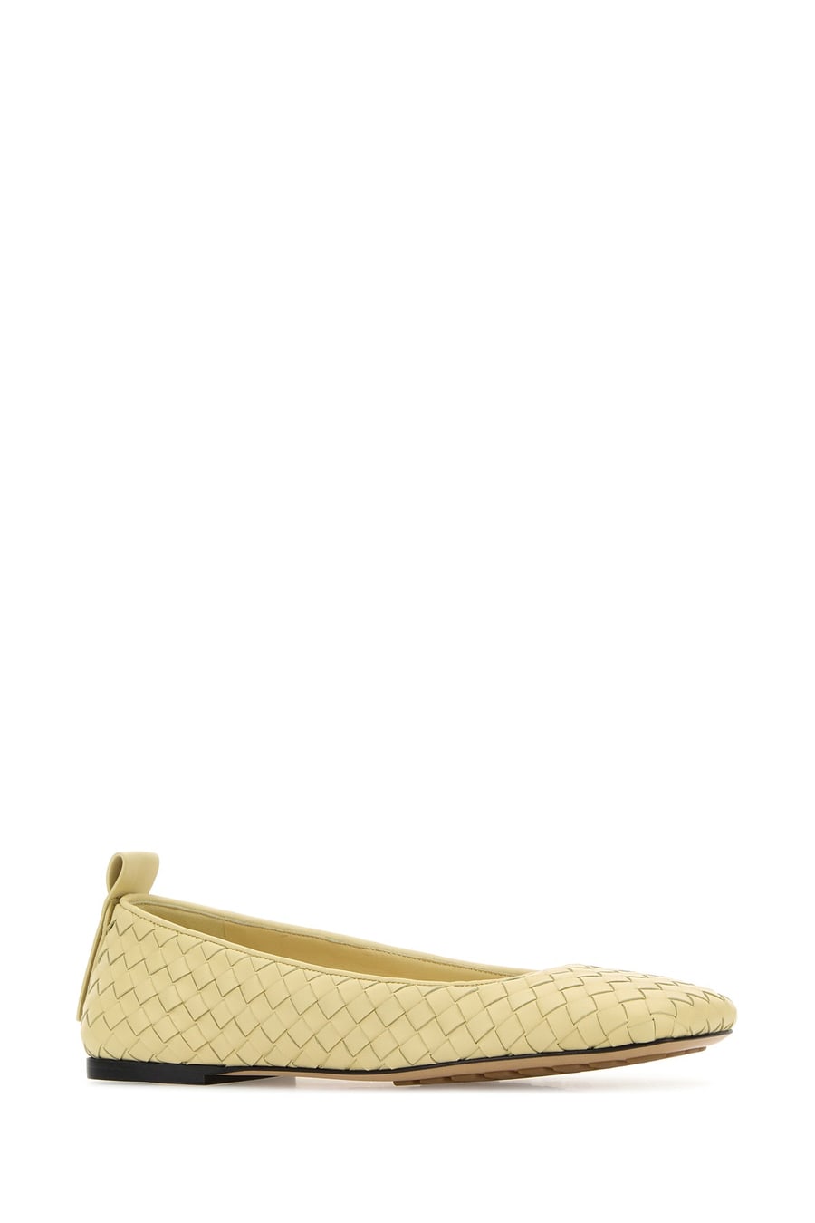 Bottega Veneta Ballerine Charlotte in pelle gialla, view 2