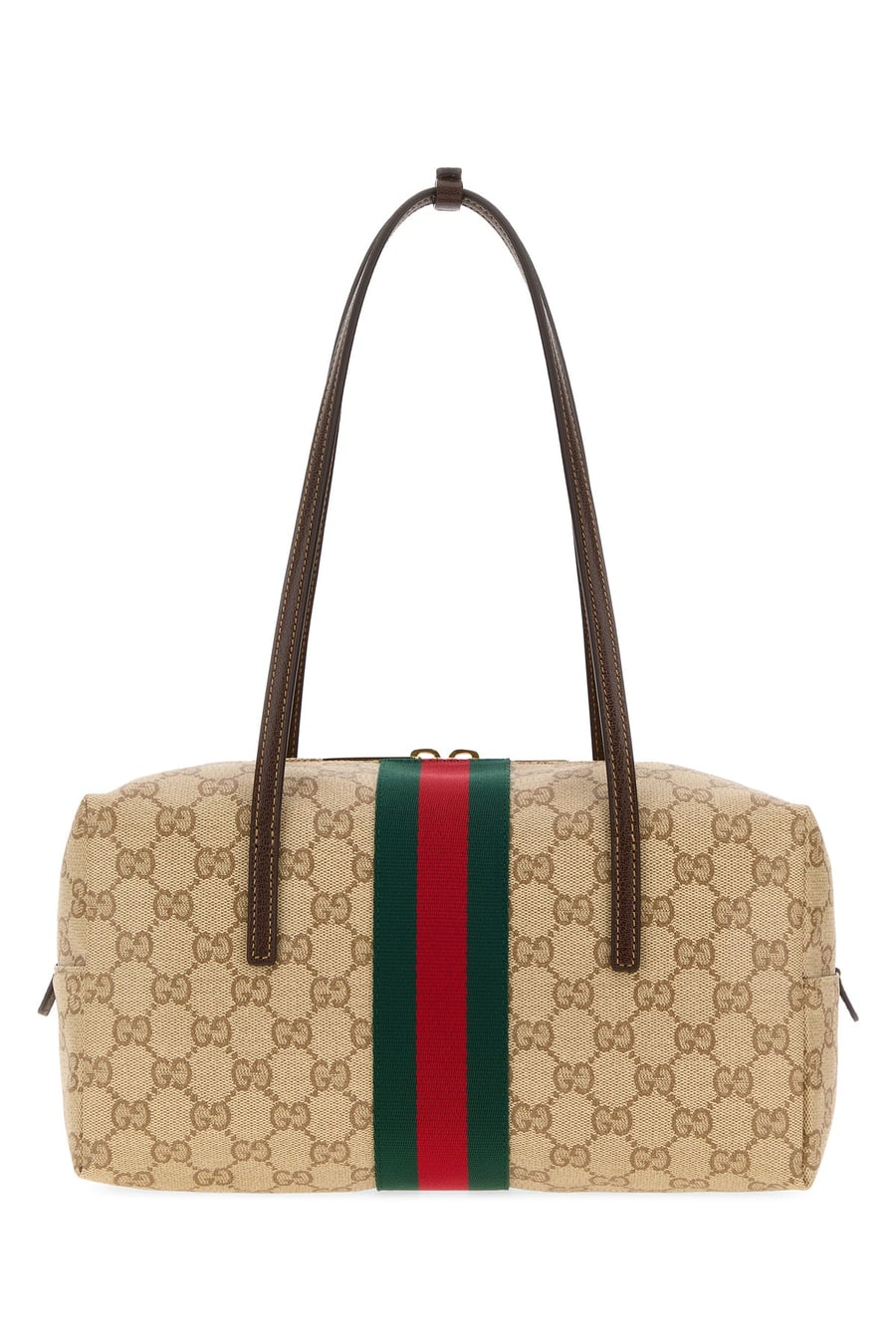 Gucci Borsa a spalla Gucci Melrose media in tela GG, view 3