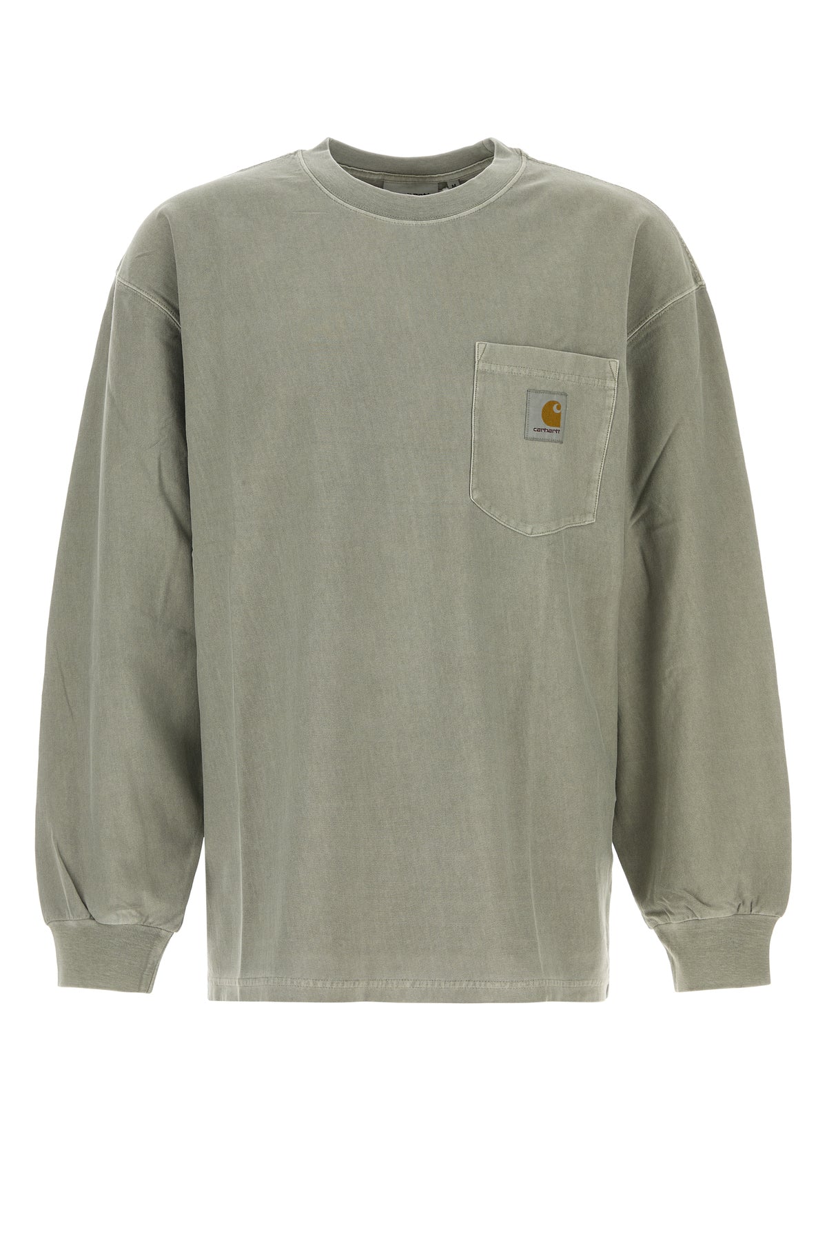 Carhartt WIP L/S Loose Pocket T-shirt in cotone verde salvia