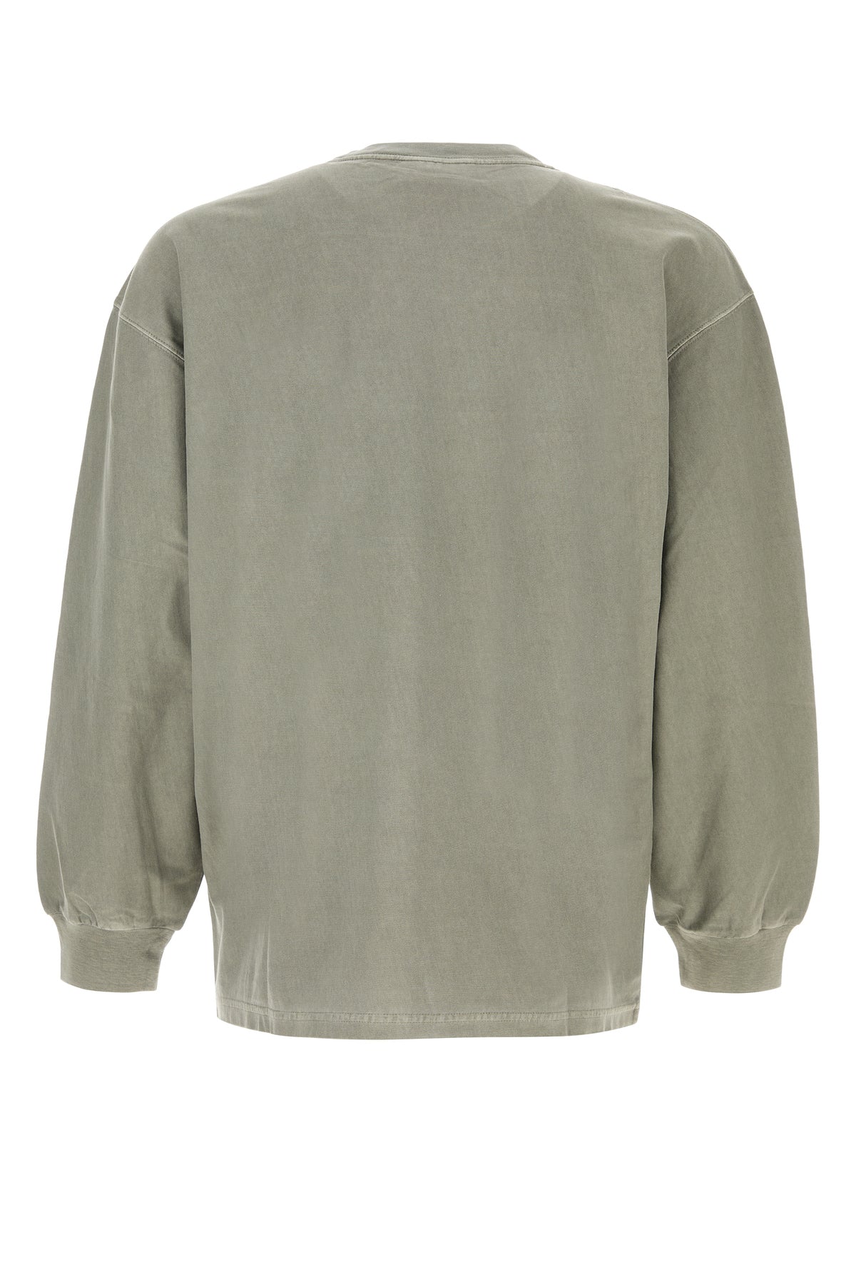 Carhartt WIP L/S Loose Pocket T-shirt in cotone verde salvia, view 2
