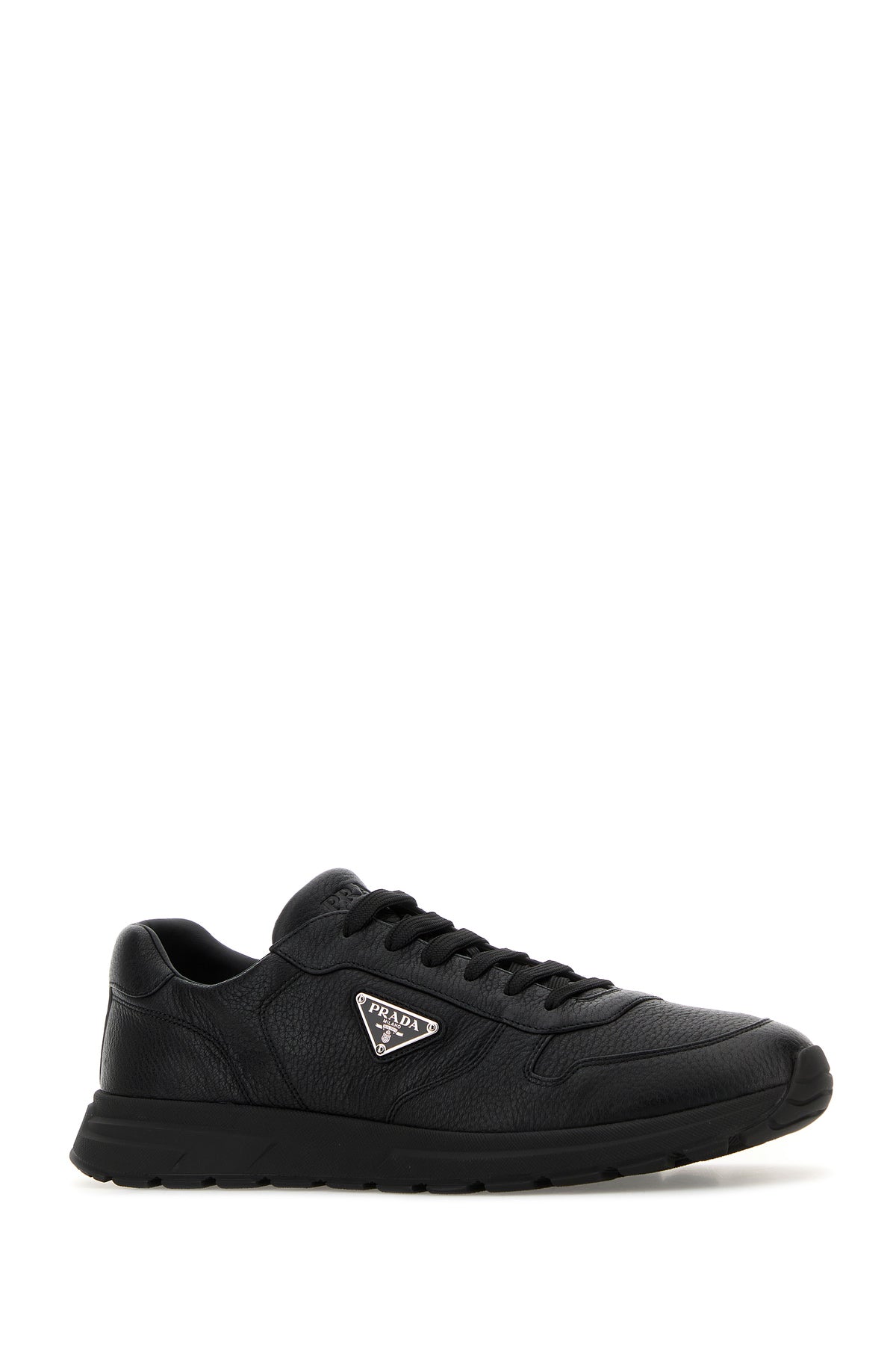 Prada Sneakers Prax 2.0 in pelle nera, view 2