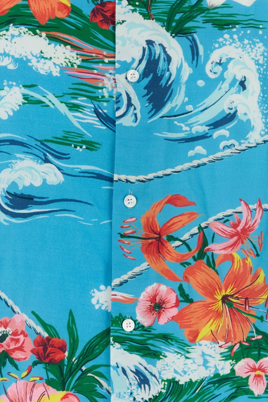Gucci Camicia in viscosa stampata, view 3
