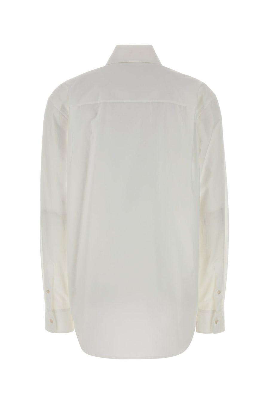 The Row Camicia Gavina in cotone bianco, view 2