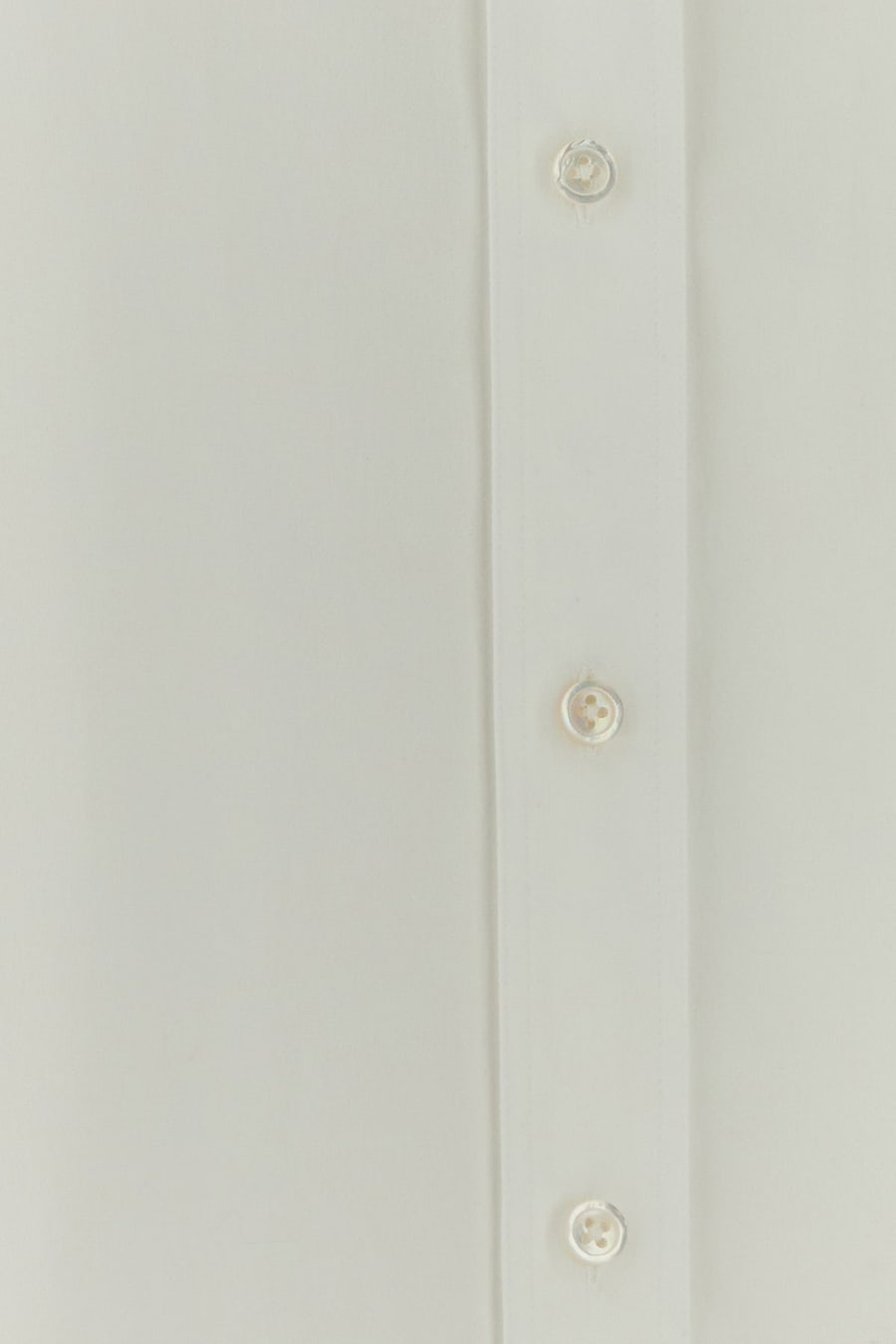 The Row Camicia Gavina in cotone bianco, view 3