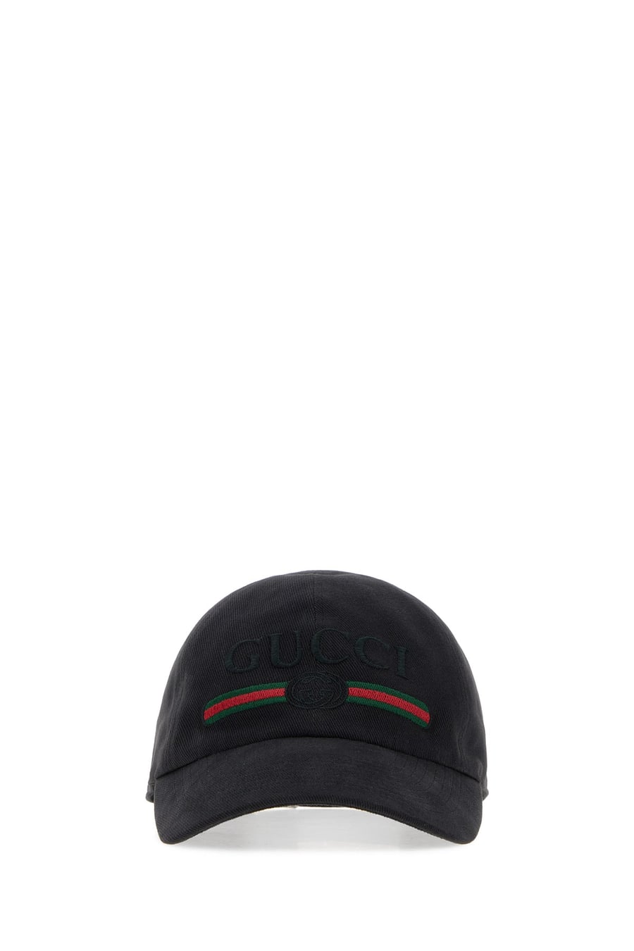 Gucci Cappello da baseball in tela ardesia