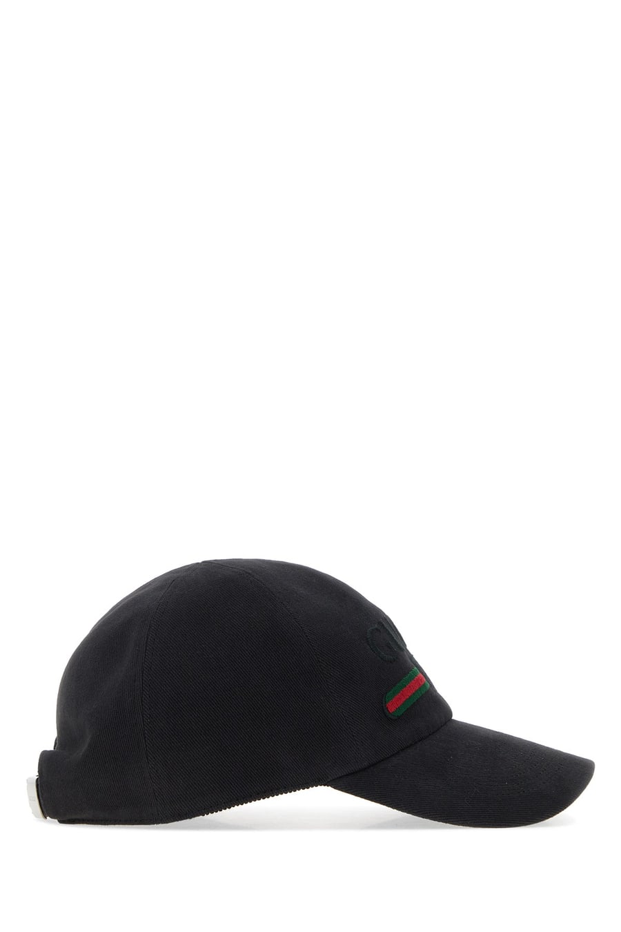 Gucci Cappello da baseball in tela ardesia, view 2