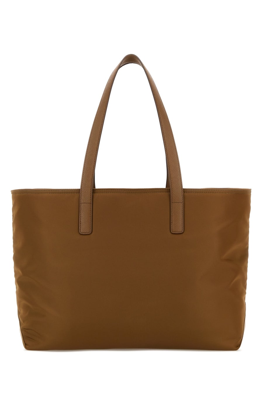 Prada Borsa shopping in Re-Nylon marrone, view 3