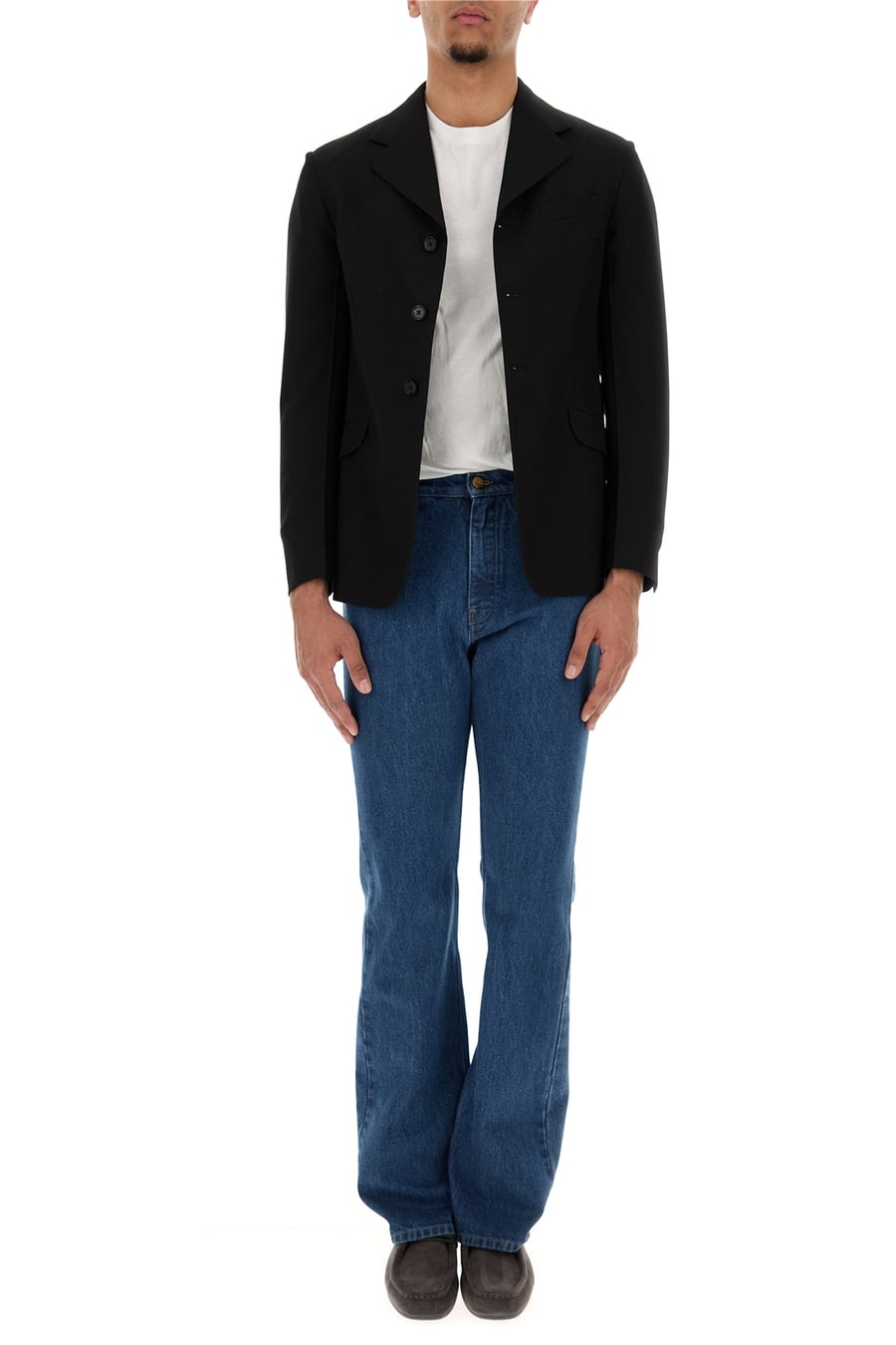 Jil Sander Giacca in lana nera, view 6