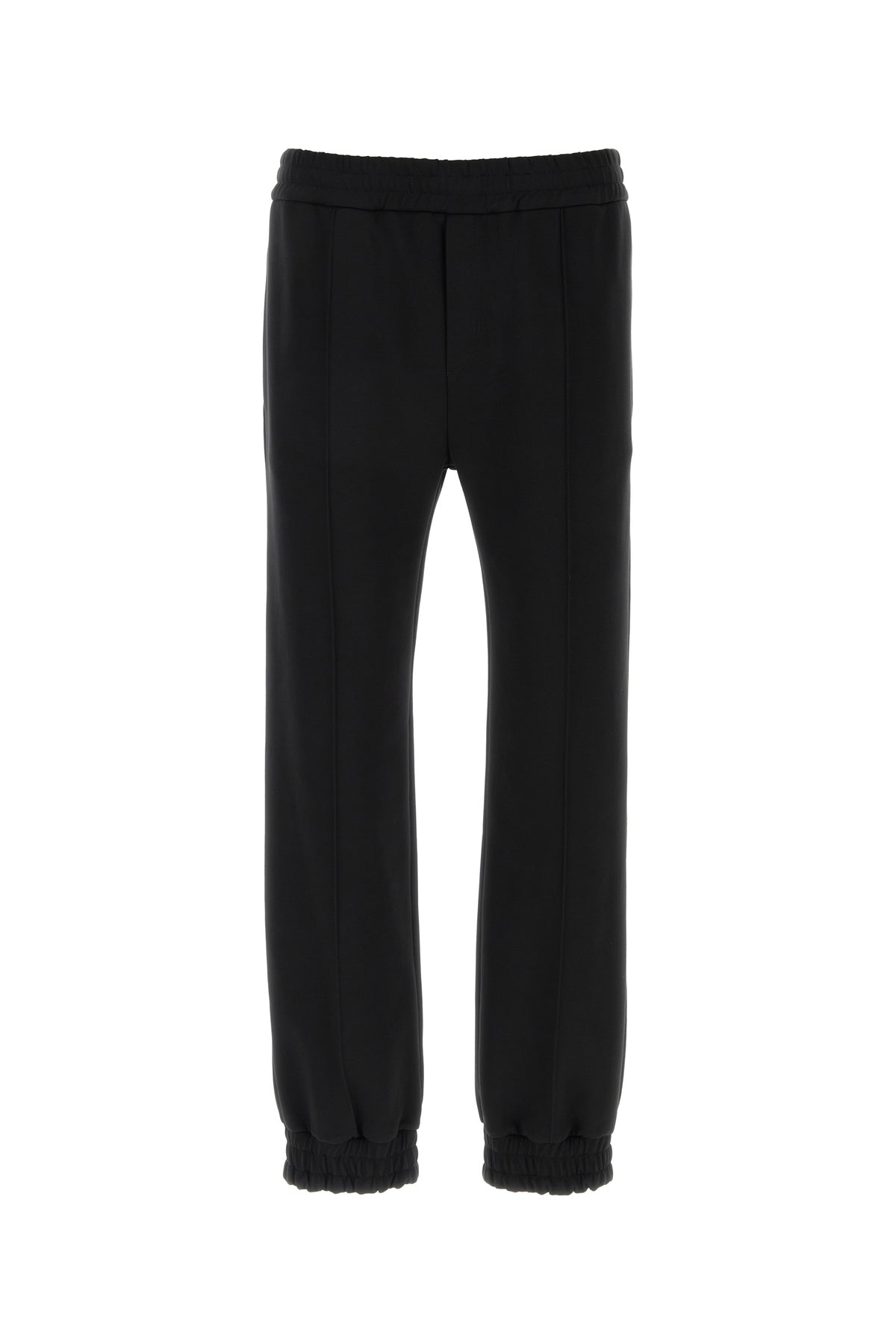 Valentino Garavani pantalone jogging in jersey nero