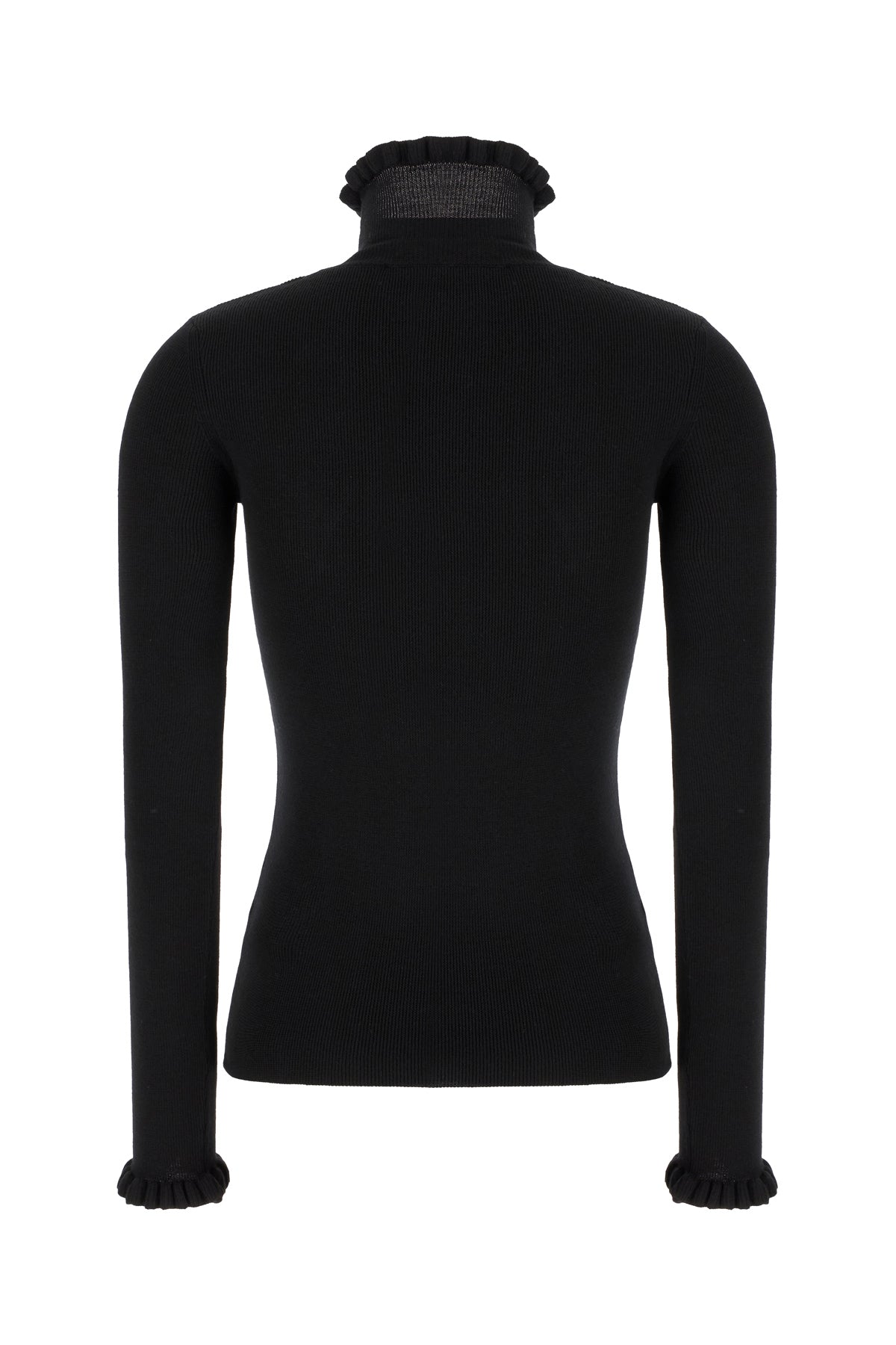Valentino Garavani Maglione in lana nera, view 2