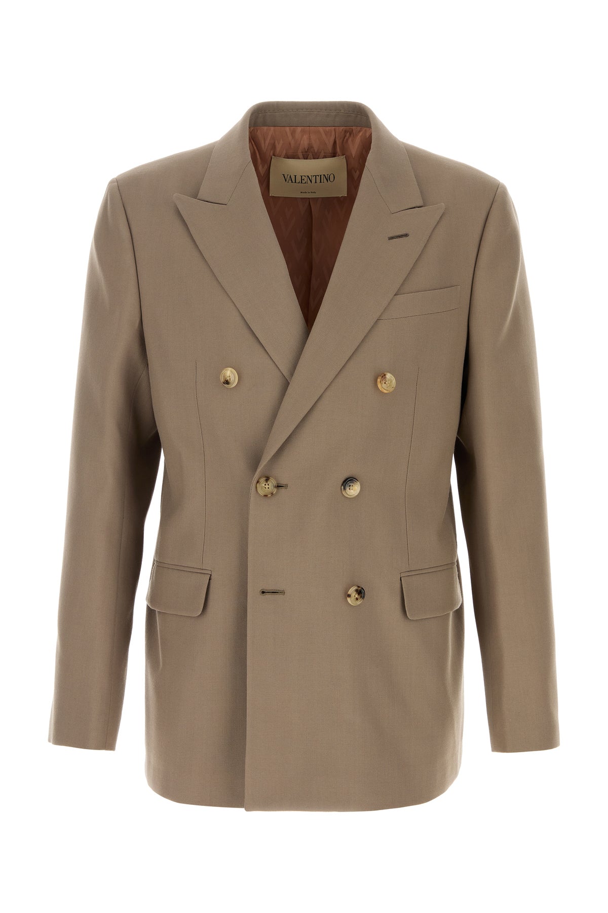 Valentino Garavani Giacca in lana cappuccino