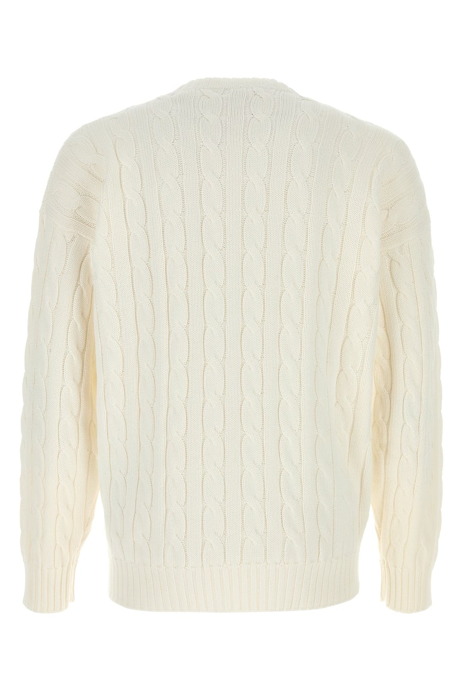 Prada Maglione in cotone bianco, view 2