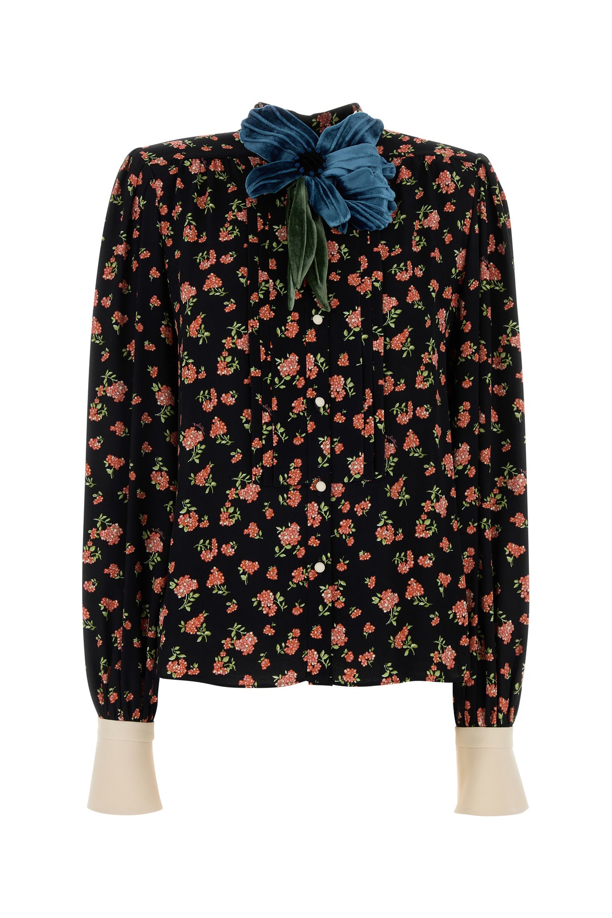 Valentino Garavani Camicia in crepe stampato