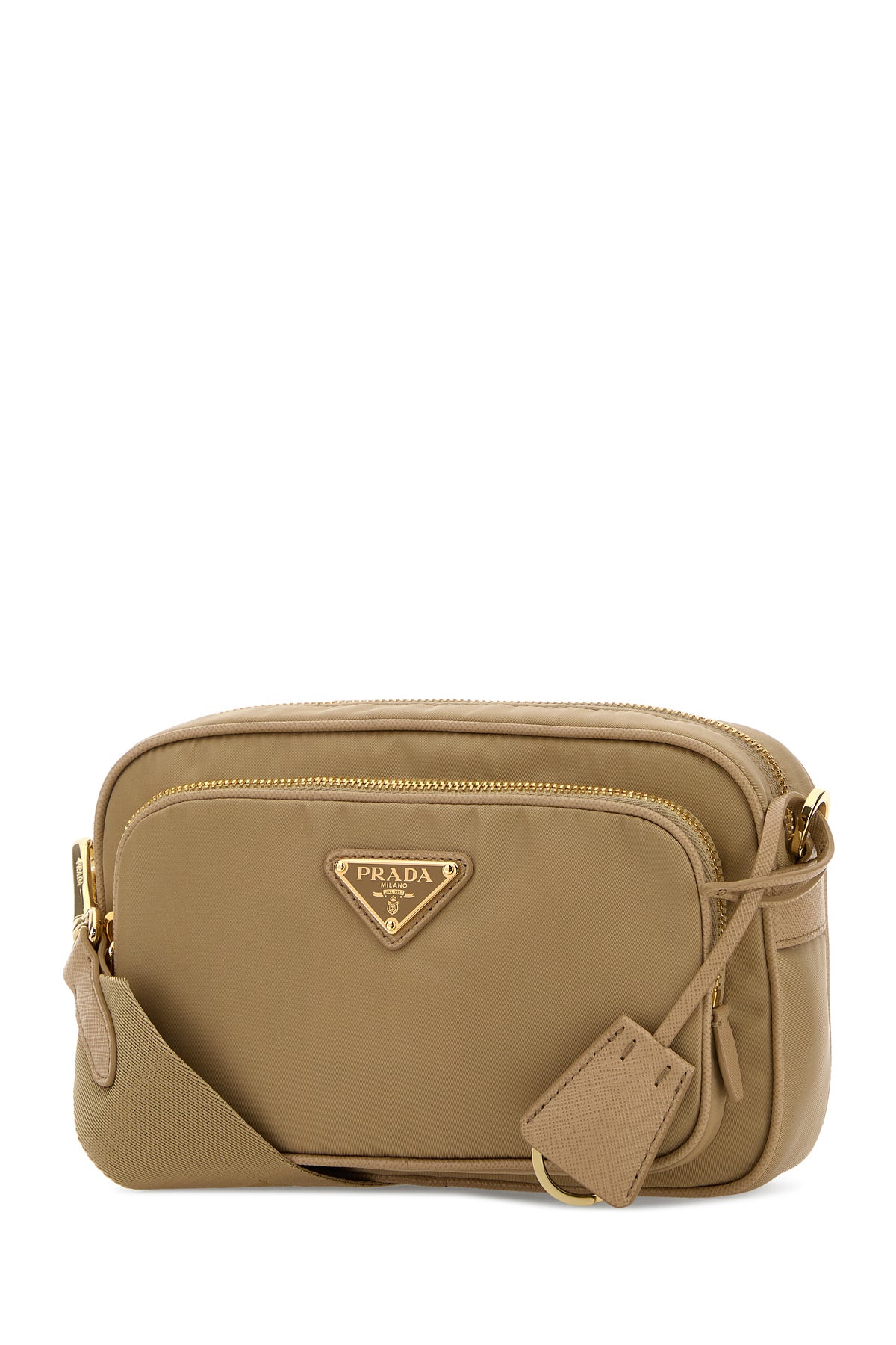 Prada Borsa a tracolla in Re-Nylon beige, view 2