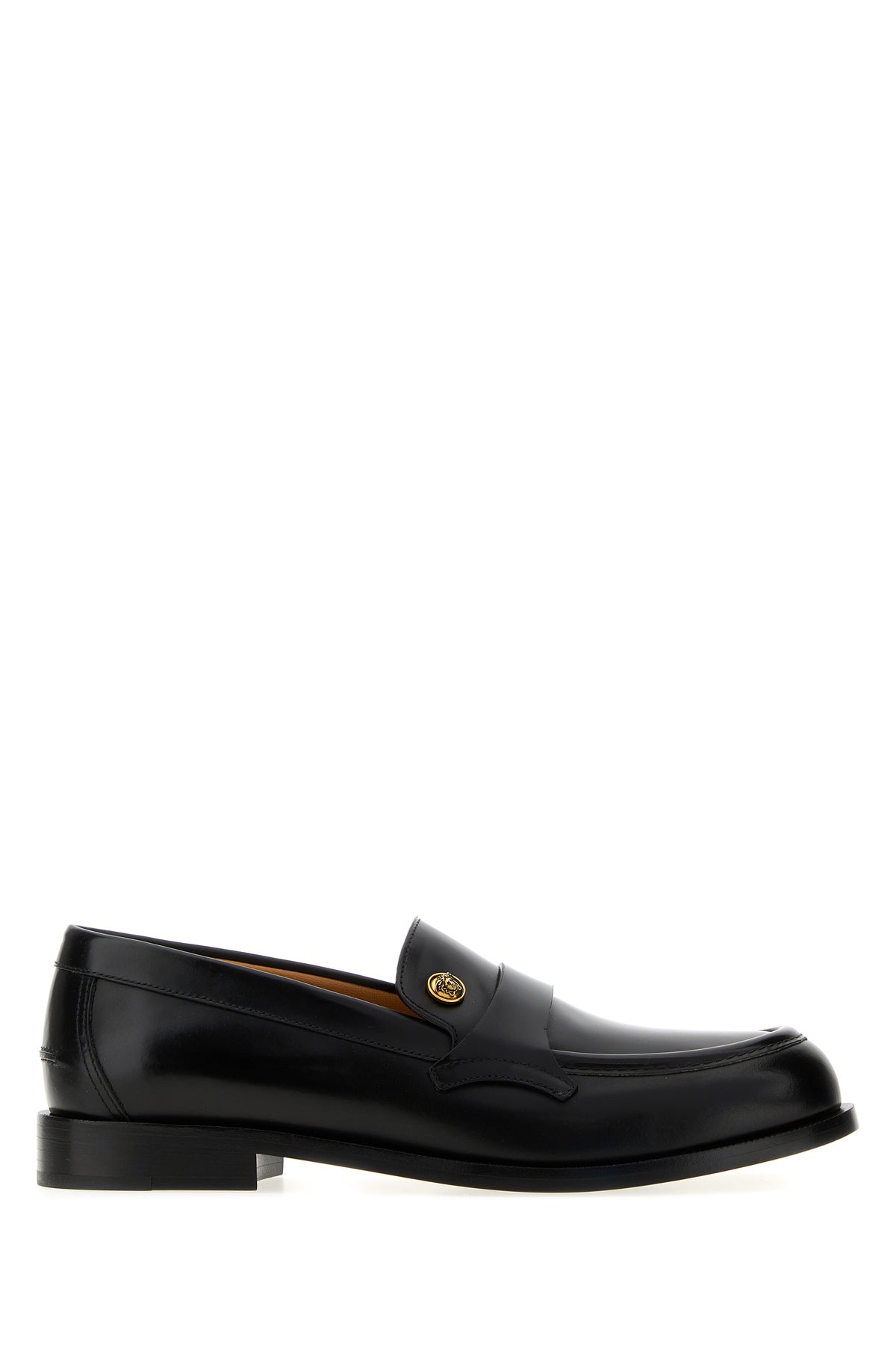 Versace Mocassini in pelle nera