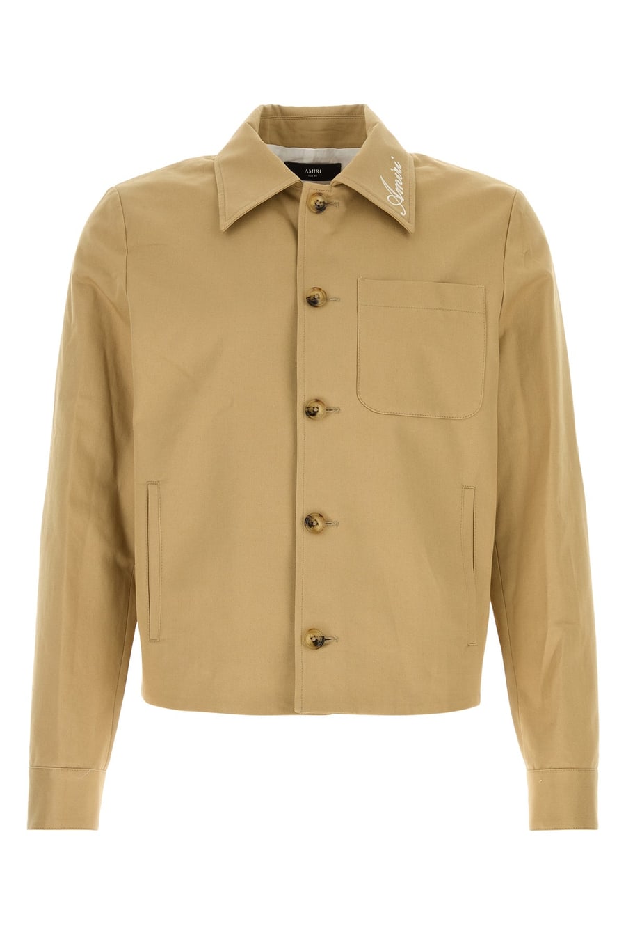 Amiri Giubbino in cotone beige