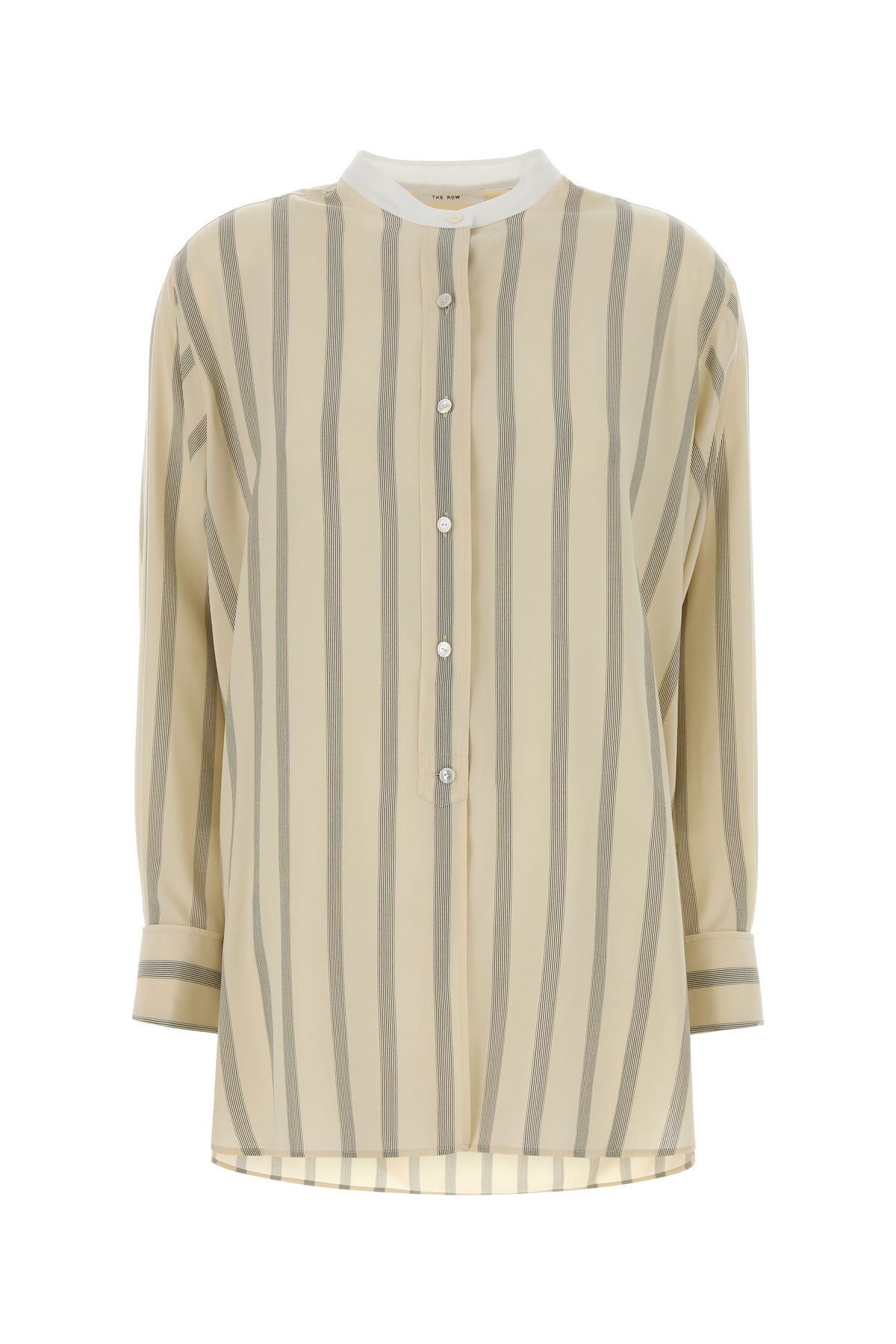 The Row Camicia Falco in seta ricamata