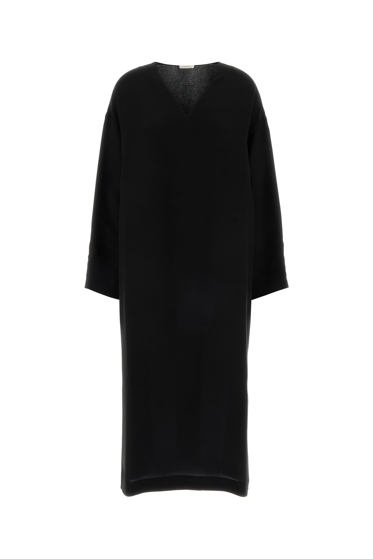 The Row Abito Heloise in crepe nero