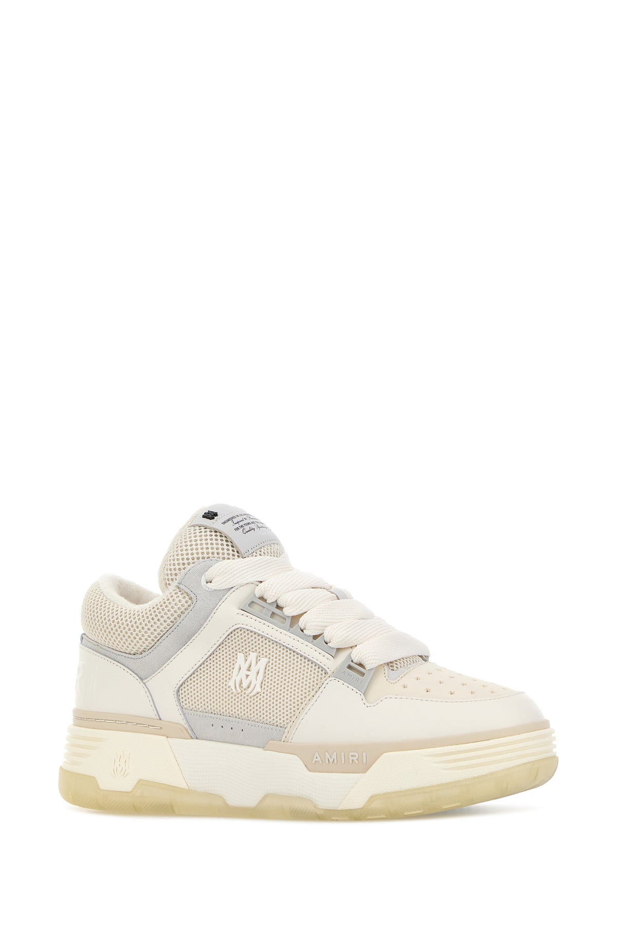 Amiri Sneakers MA-1 bianche in rete e pelle, view 2