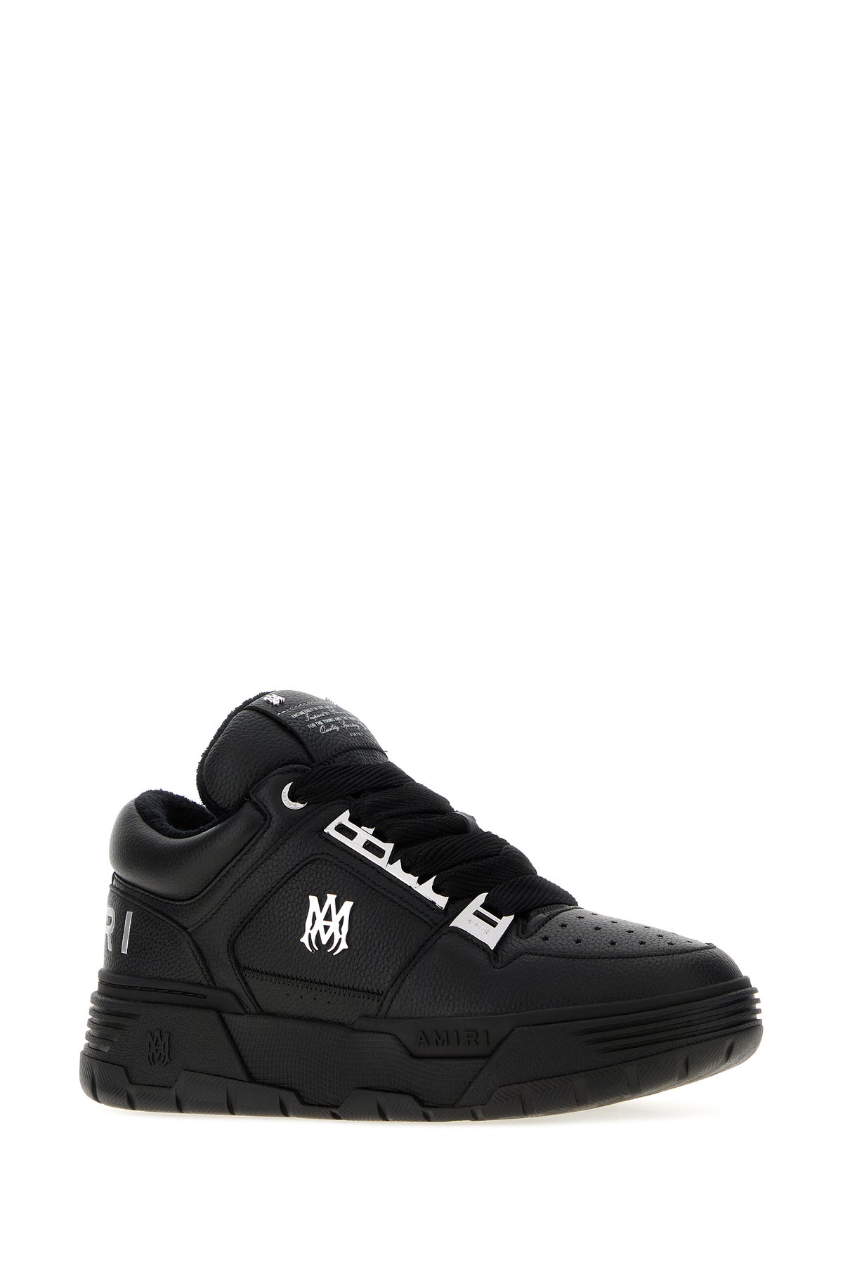 Amiri Sneakers MA-1 in pelle nera, view 2