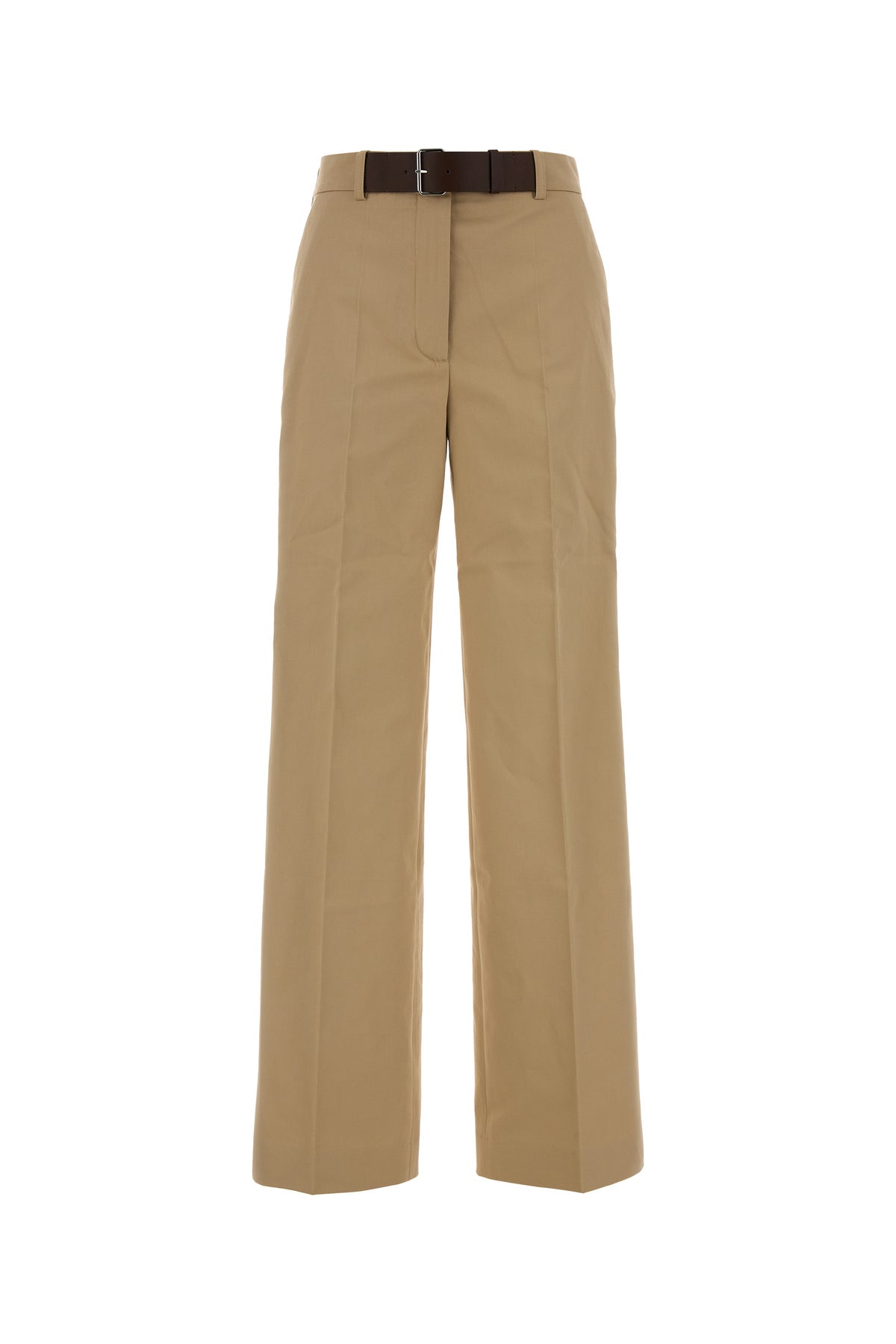 Tory Burch Pantalone in gabardine beige