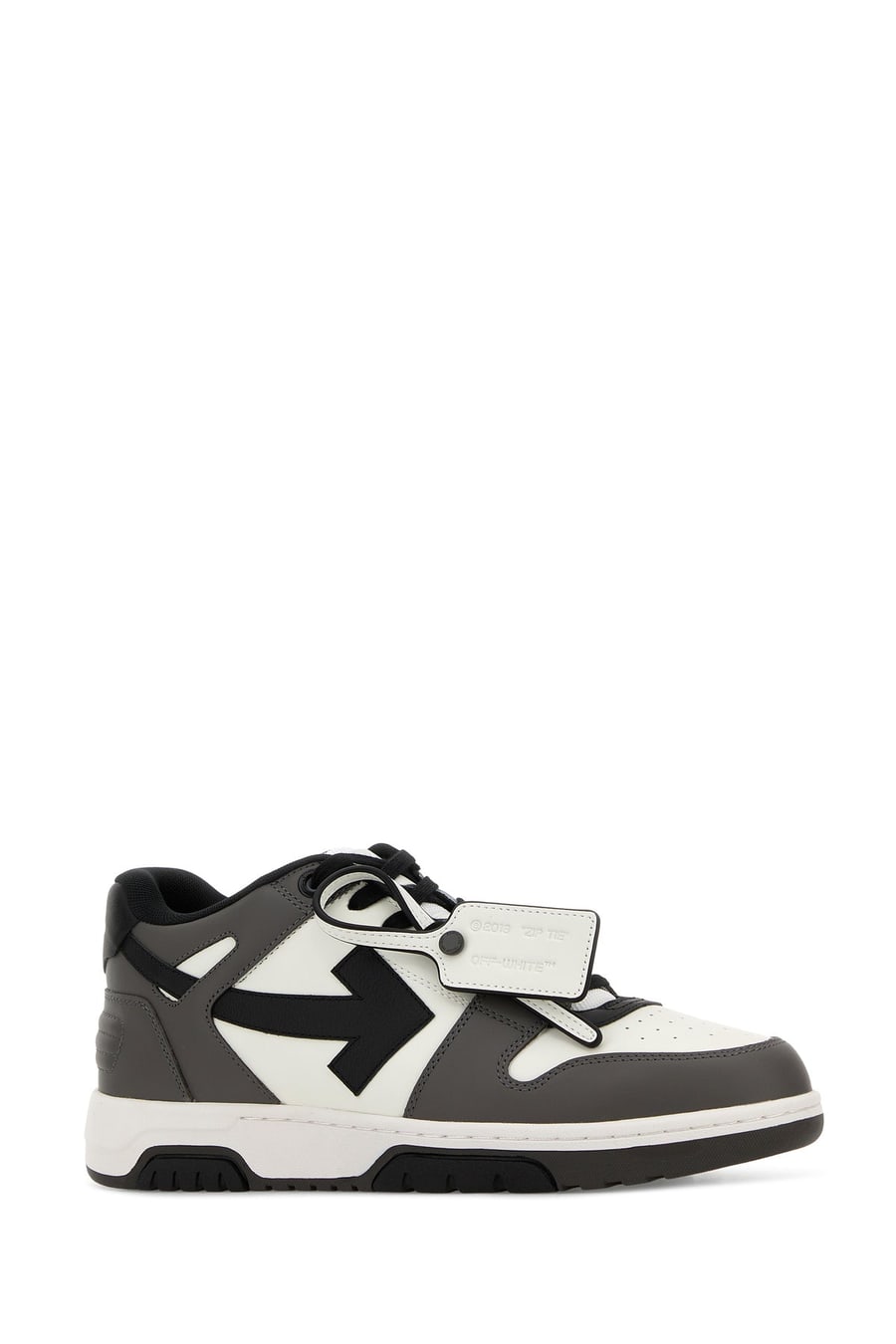 Off-White Sneakers Out Of Offie in pelle bicolor, view 2