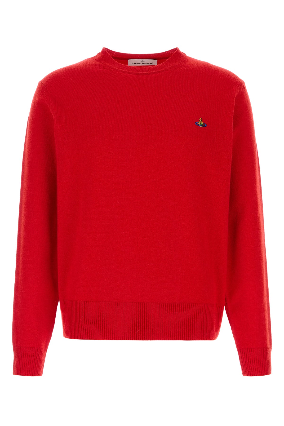 Vivienne Westwood Maglione Alex in misto lana rossa