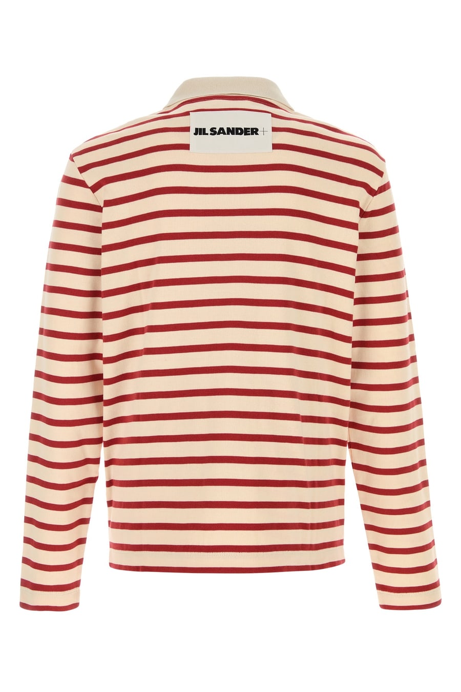 Jil Sander Polo in cotone ricamato, view 2