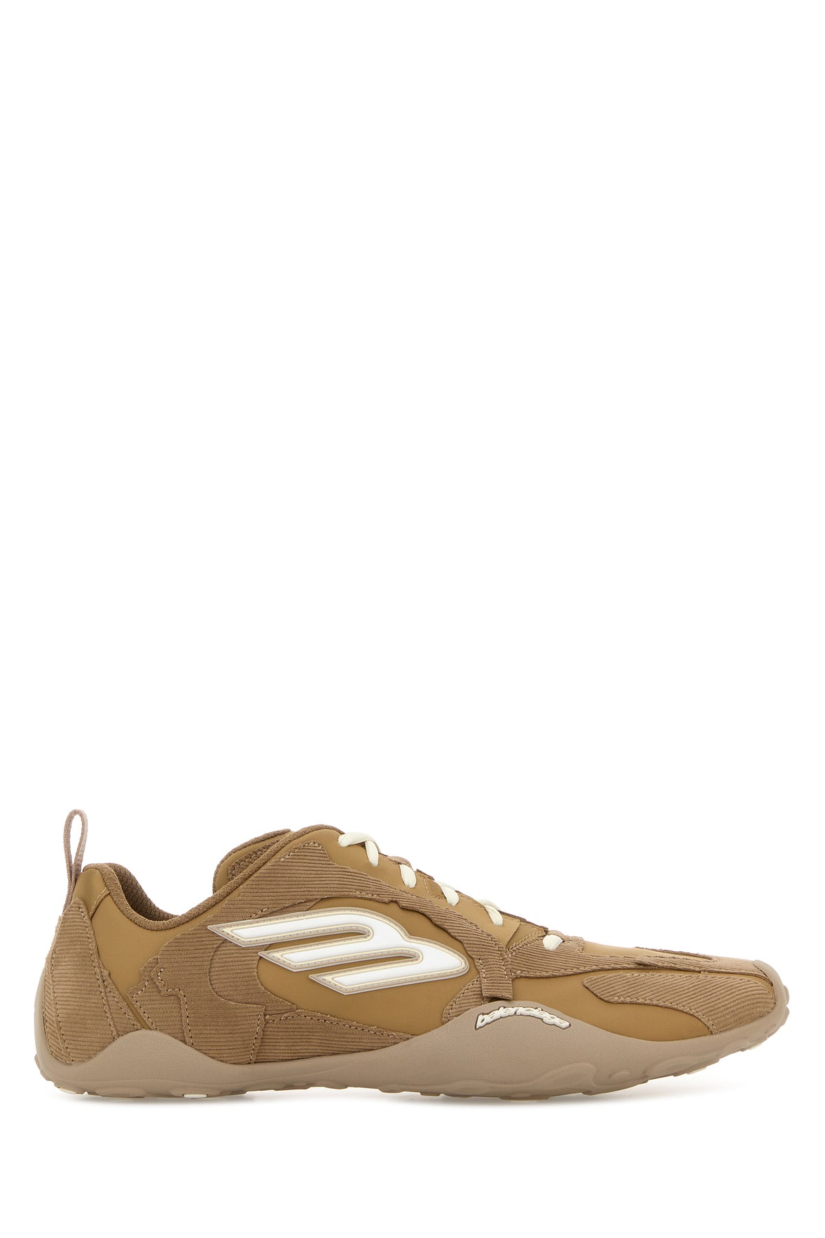 Balenciaga Sneakers Monday Ultra beige in tela e velluto a coste