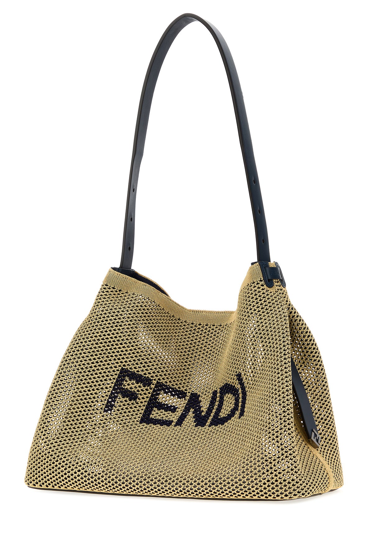 Fendi Borsa shopping Hobo Soft grande in rafia, view 2