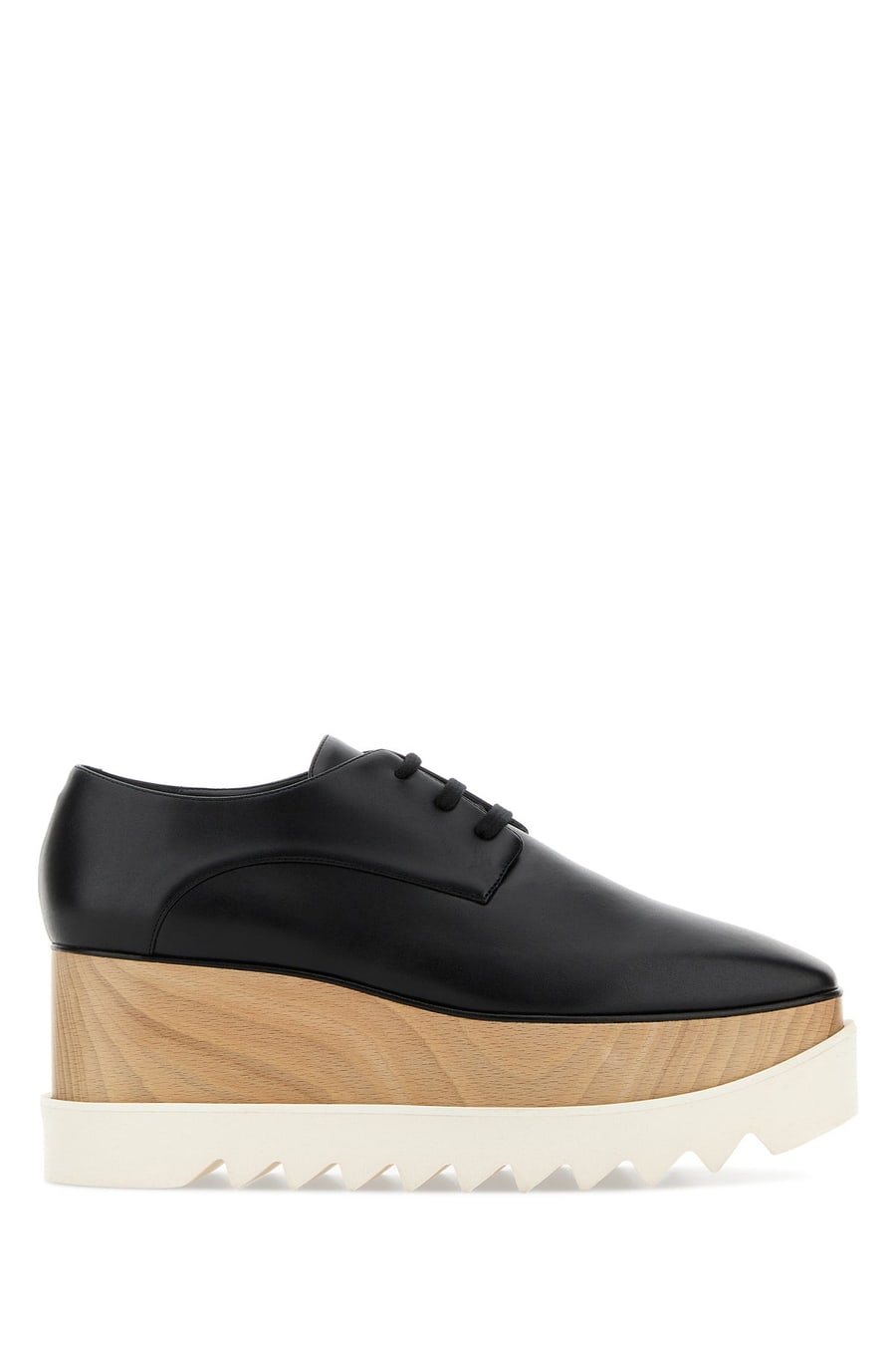 Stella McCartney Scarpe stringate Elyse in alter mat nero