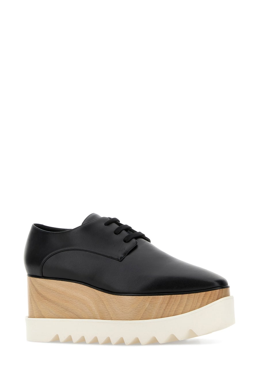 Stella McCartney Scarpe stringate Elyse in alter mat nero, view 2