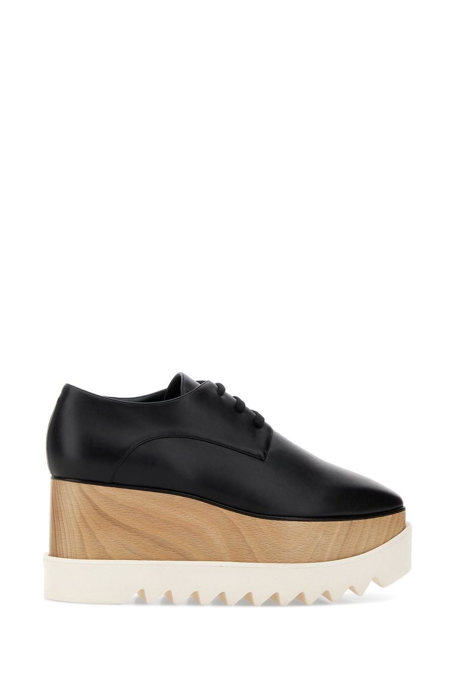 Stella McCartney Scarpe stringate Elyse in alter mat nero, view 3