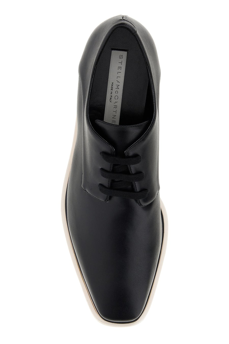 Stella McCartney Scarpe stringate Elyse in alter mat nero, view 4