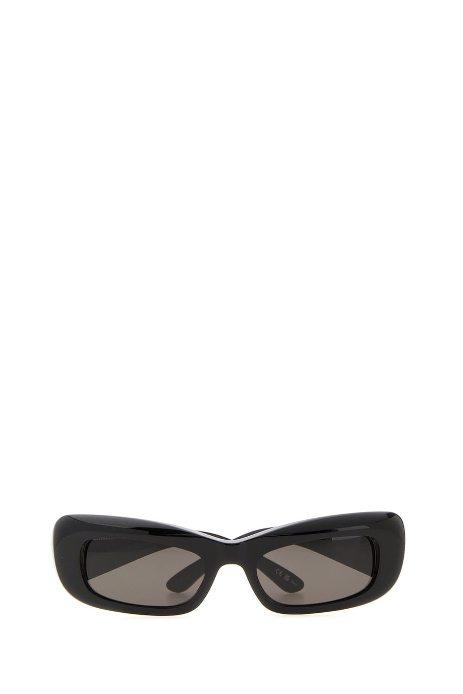 Balenciaga Occhiali da sole Diva in acetato nero, view 2