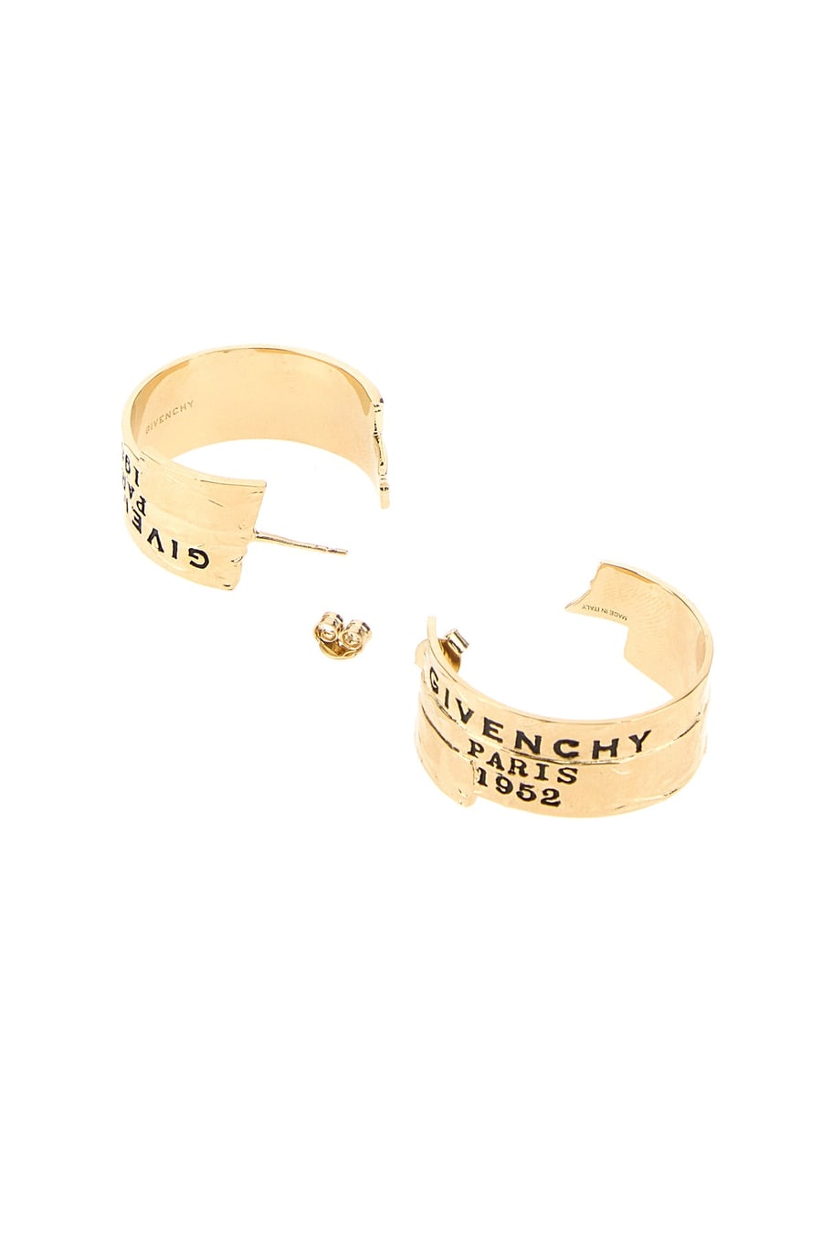 Givenchy Orecchini GIVENCHY Tape in metallo oro, view 3