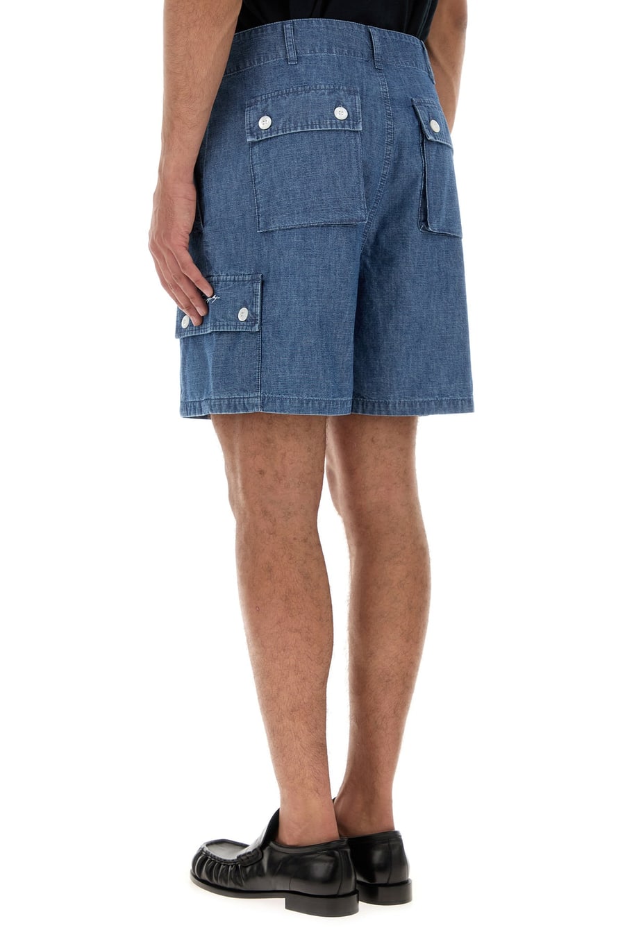 Givenchy Bermuda in denim, view 4