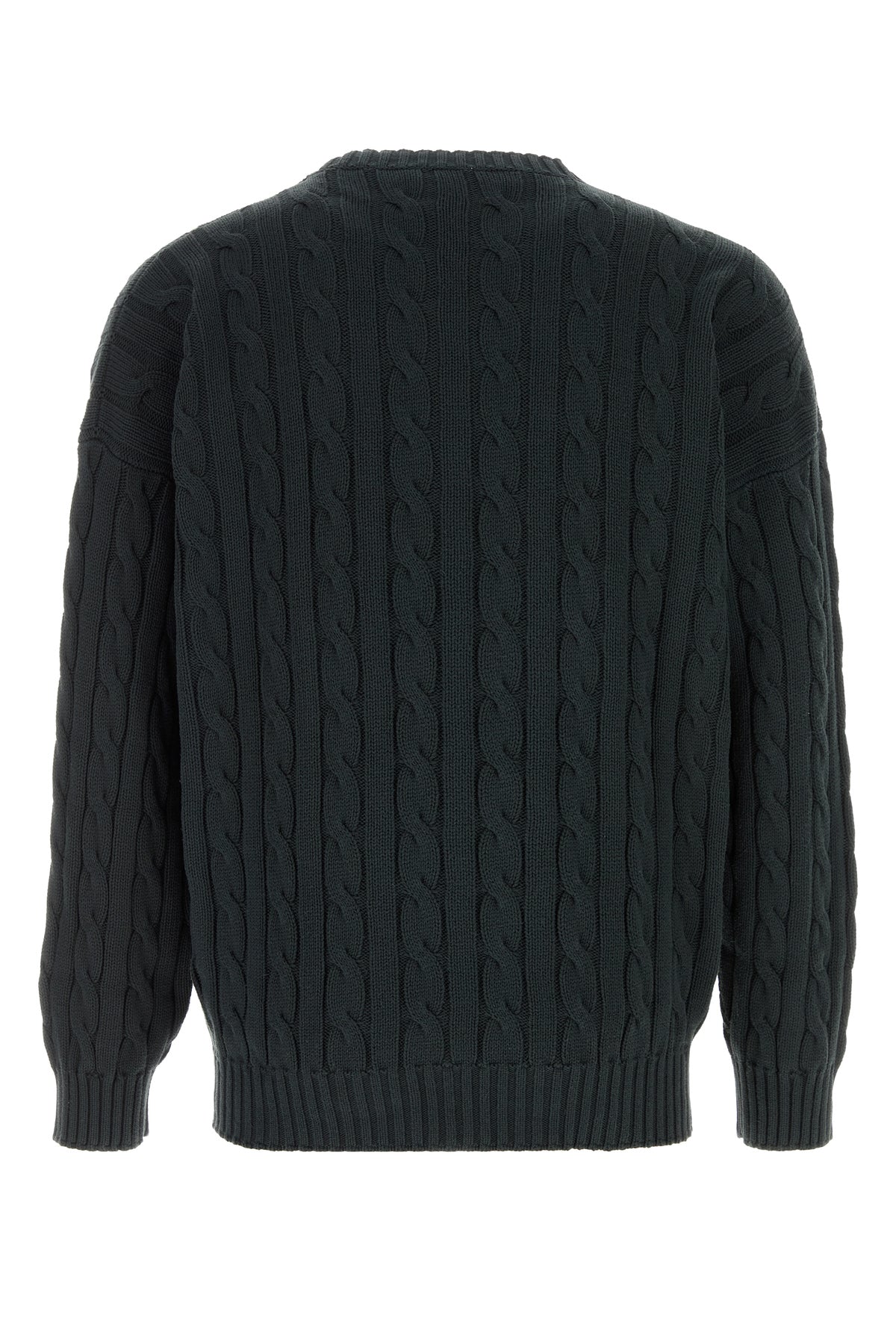 Prada Maglione in cotone ardesia, view 2
