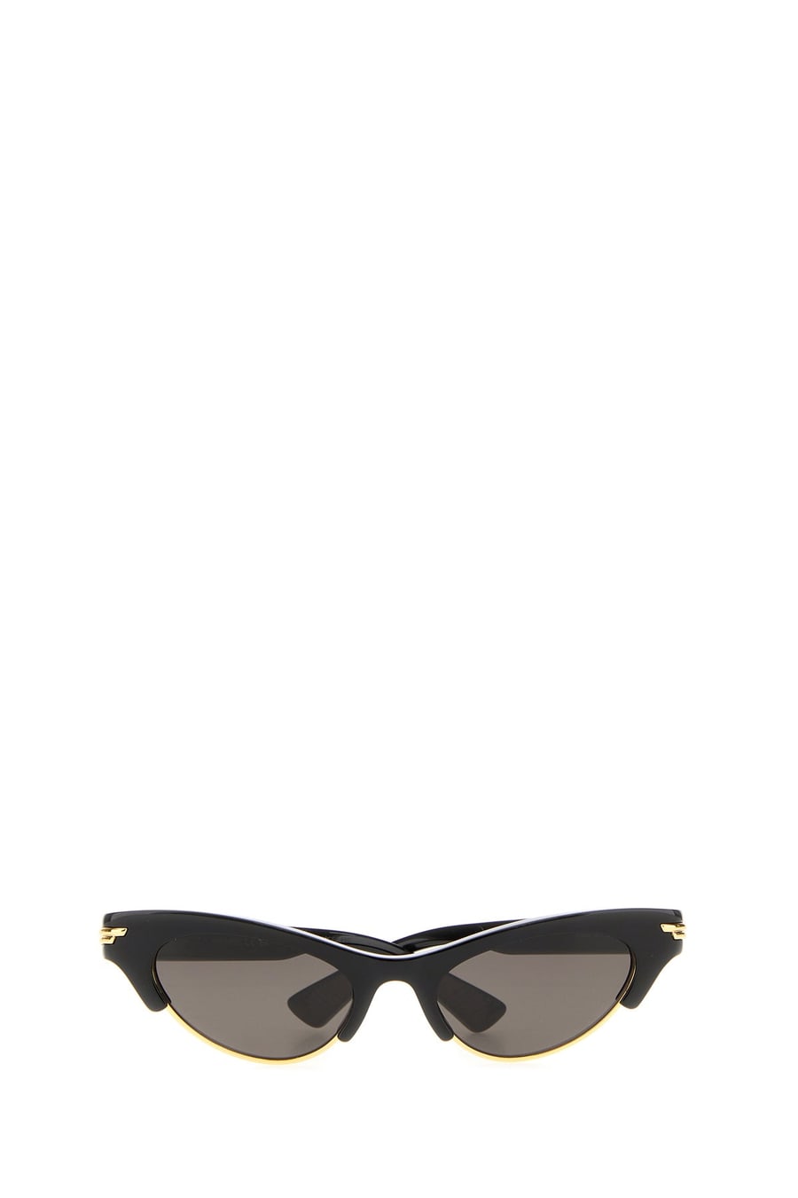 Bottega Veneta Occhiali da sole Angle in acetato nero, view 2