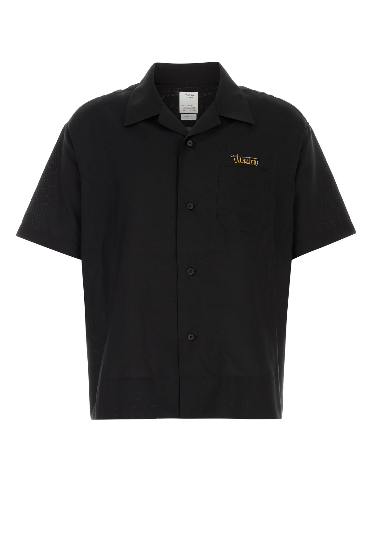 VISVIM Camicia in seta nera