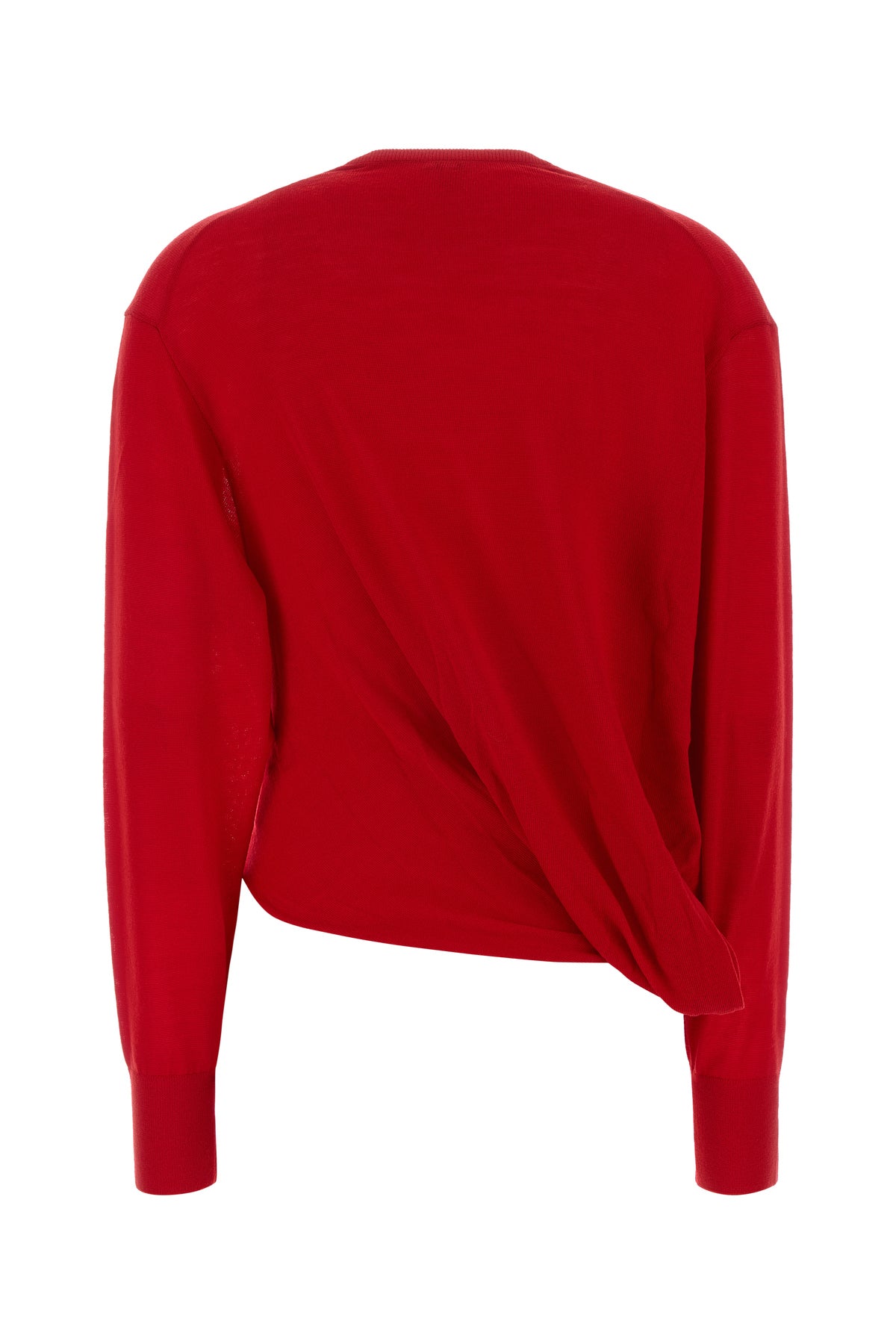 Loewe Maglione in misto lana rossa, view 2