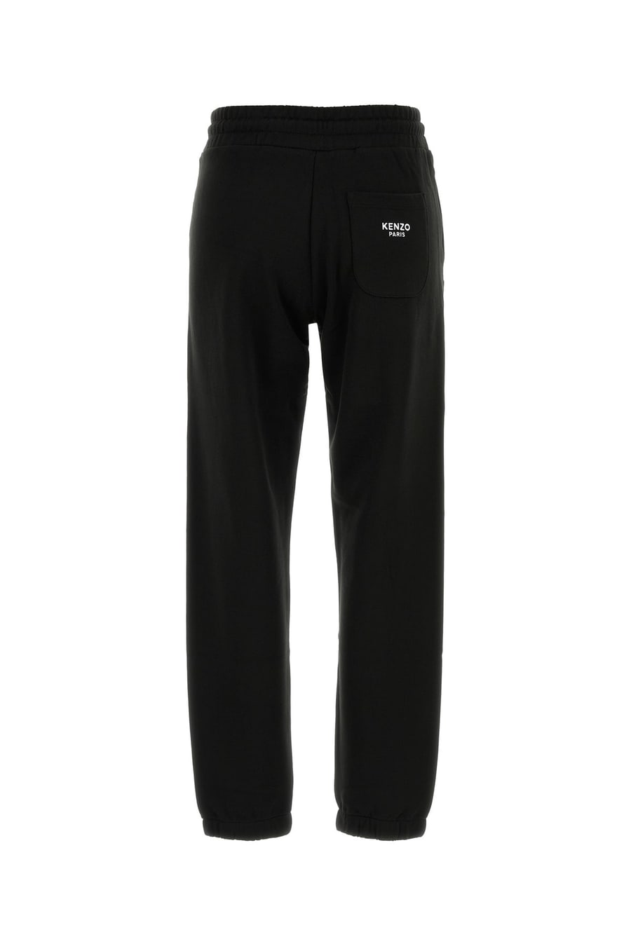 KENZO Pantalone jogging in cotone nero, view 2
