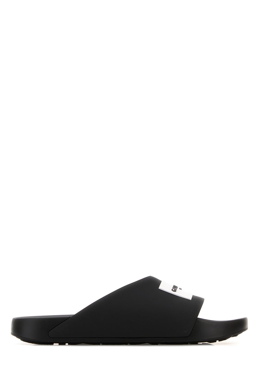 Givenchy Slippers Label in gomma nera