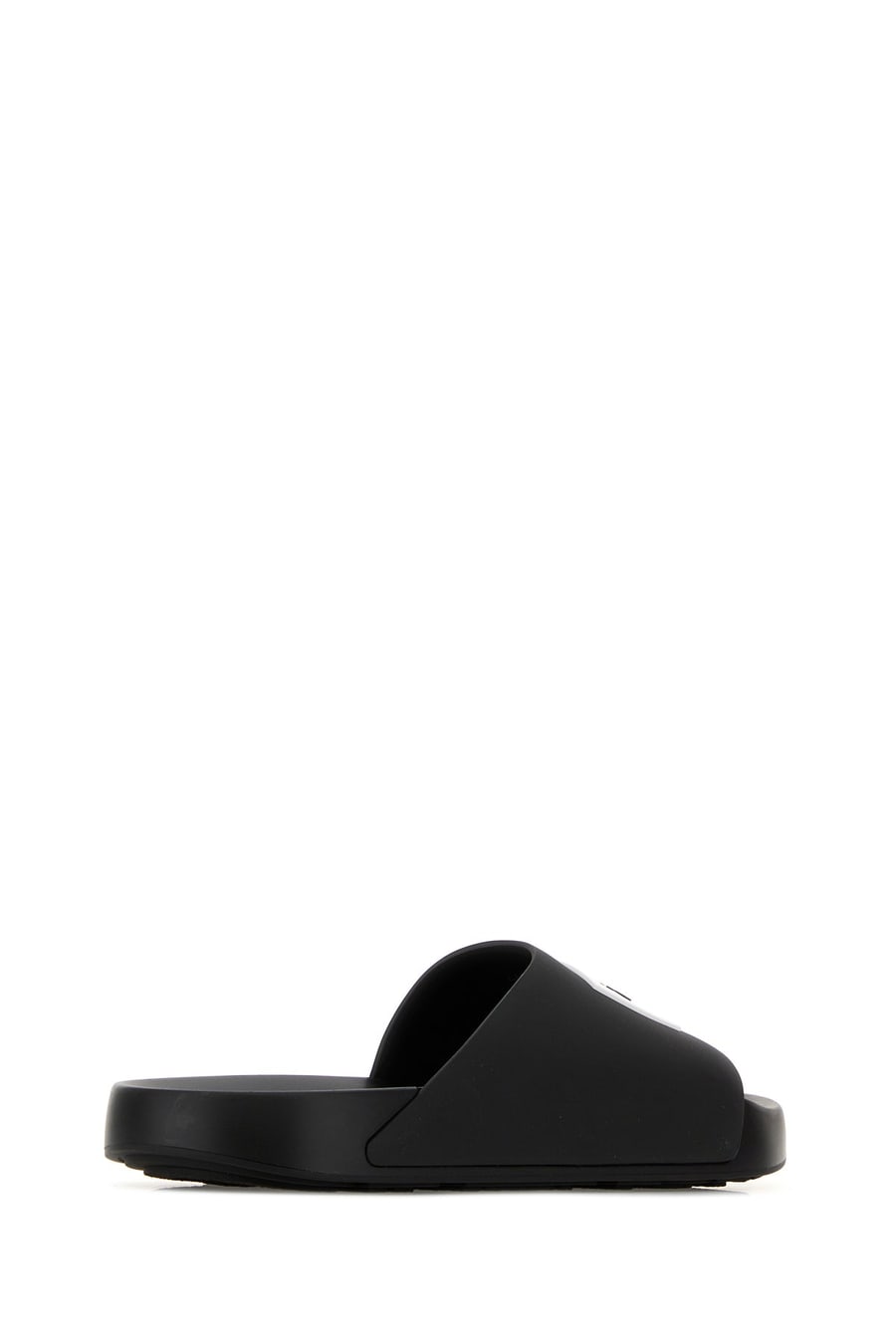 Givenchy Slippers Label in gomma nera, view 3