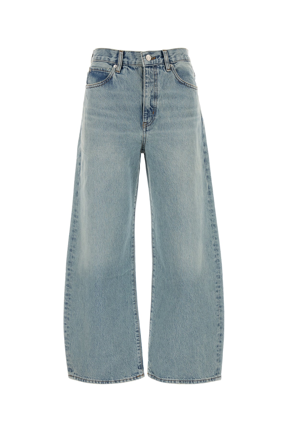FRAME Jeans dalla gamba ampia The Bow in denim