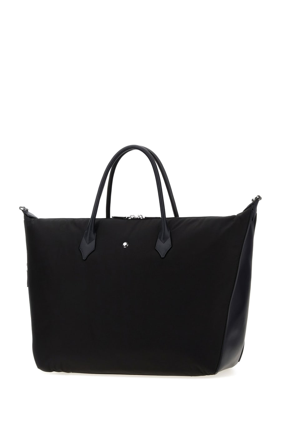 MONTBLANC Borsa da viaggio Weekender 43 in tela nera, view 2