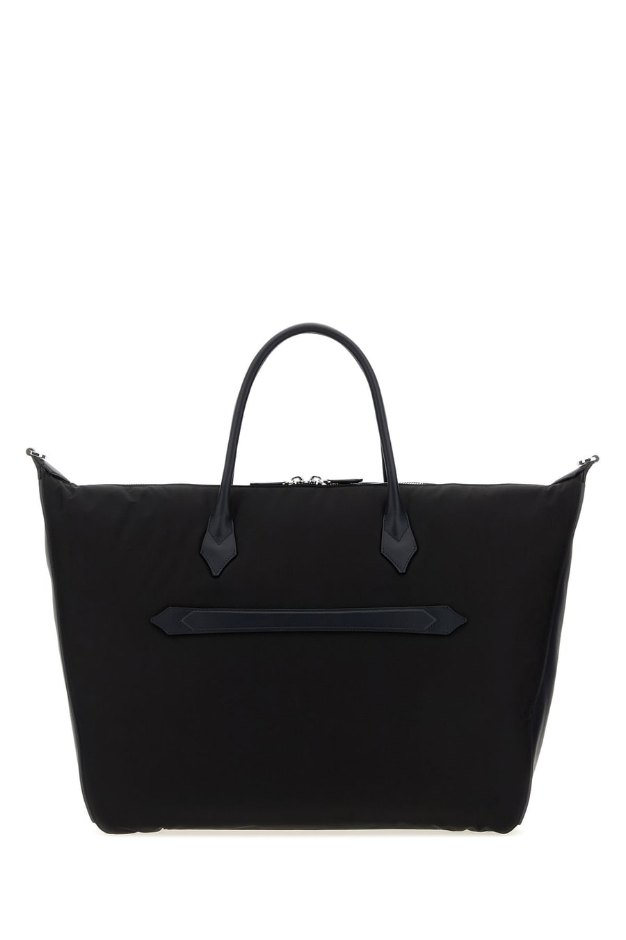 MONTBLANC Borsa da viaggio Weekender 43 in tela nera, view 3