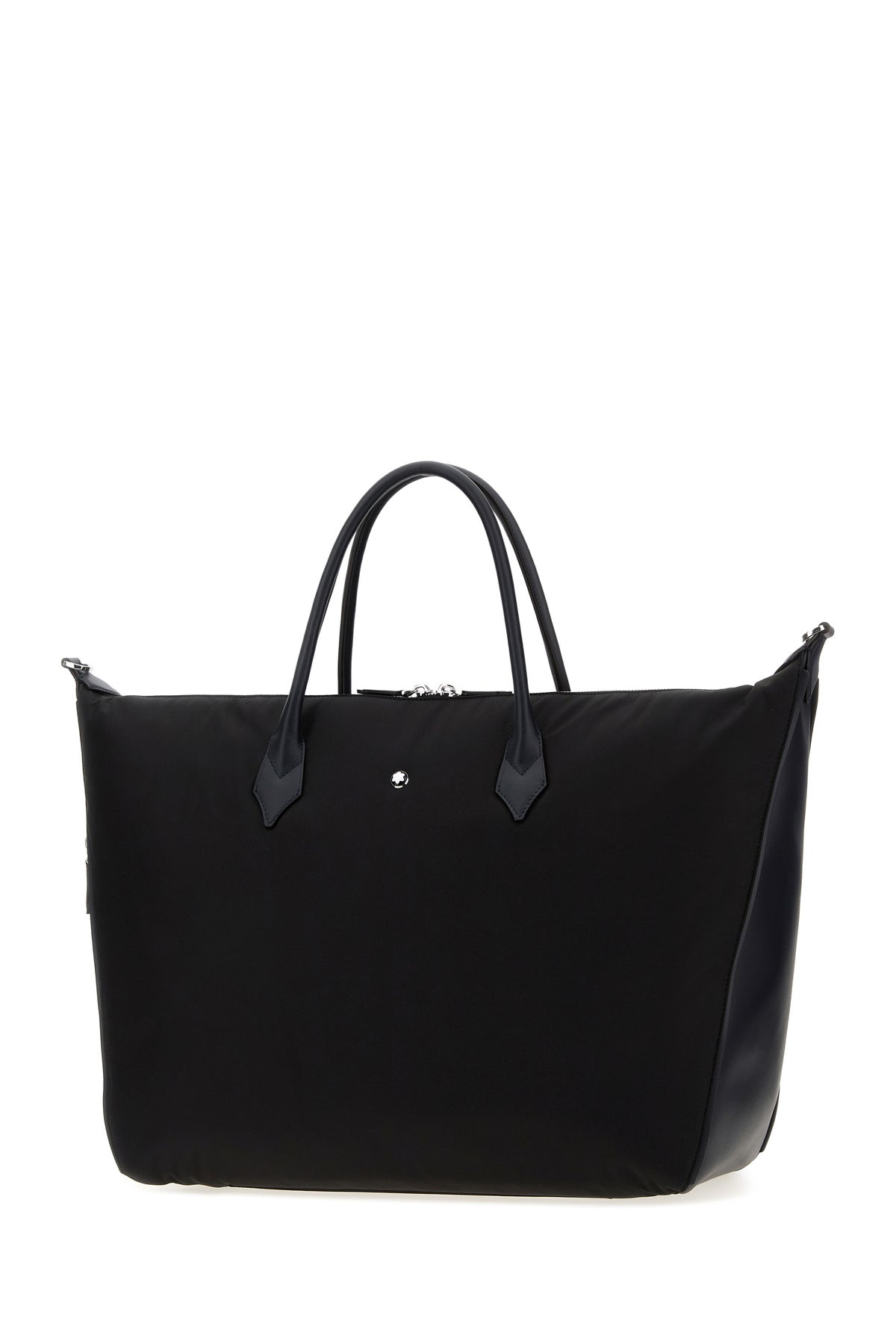 MONTBLANC Borsa da viaggio Weekender 43 in tela nera, view 2