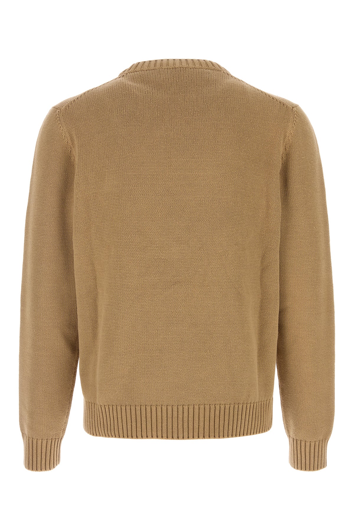 Prada Maglione in cotone cammello, view 2